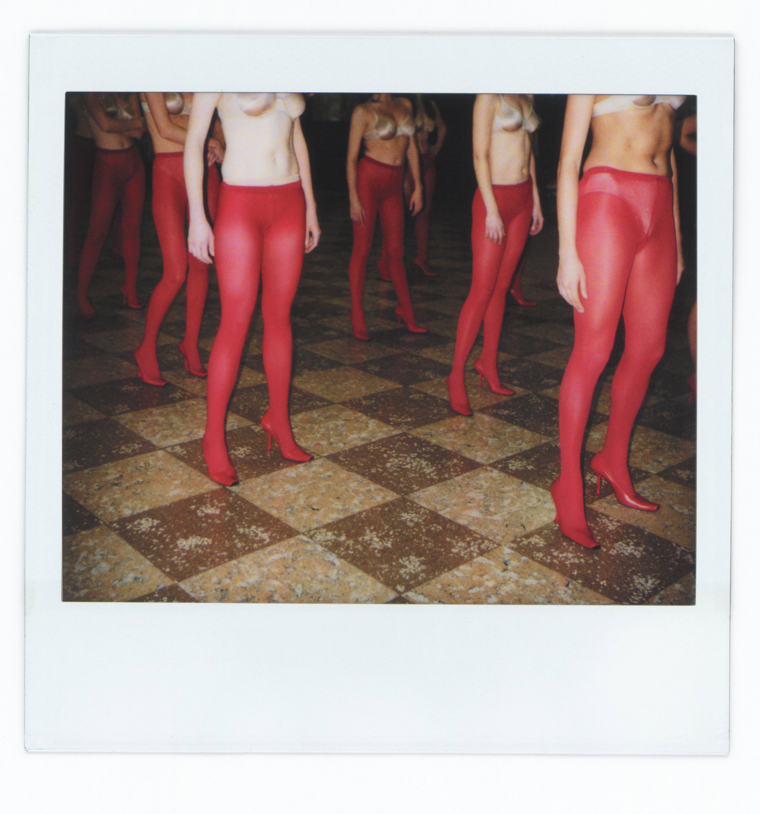 Vanessa Beecroft stages an elaborate human tableau