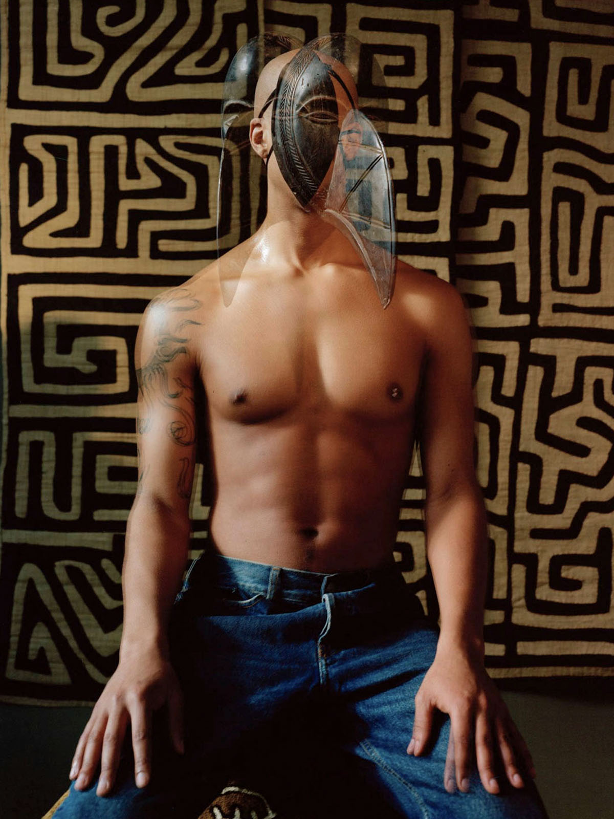 The photographs of John Edmonds examine realness and ritual in the Black diaspora