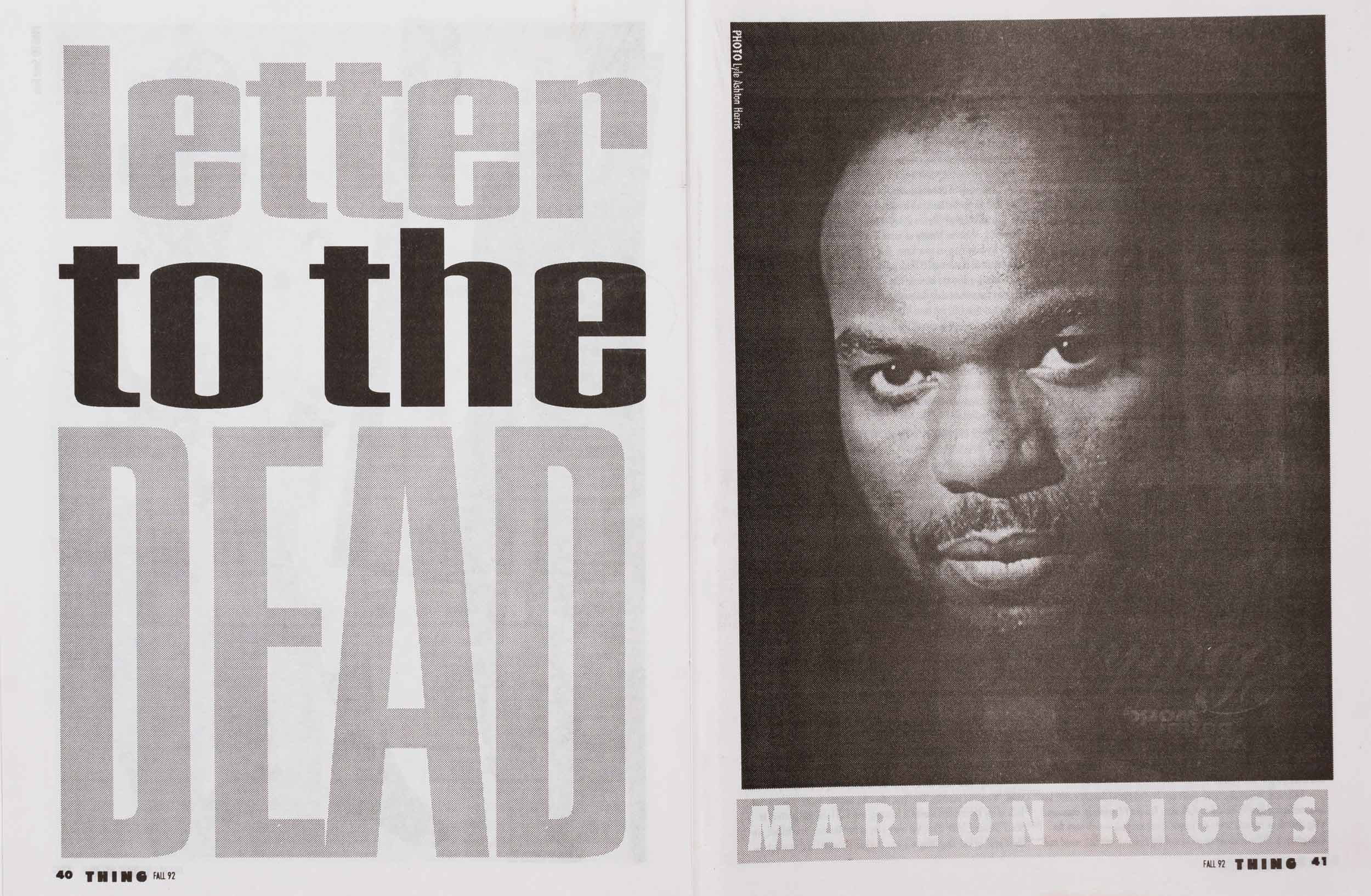 THING, the revolutionary magazine that chronicled the birth of Chicago’s queer, Black club culture