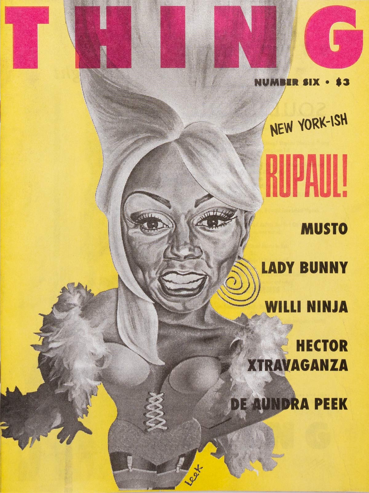 THING, the revolutionary magazine that chronicled the birth of Chicago’s queer, Black club culture