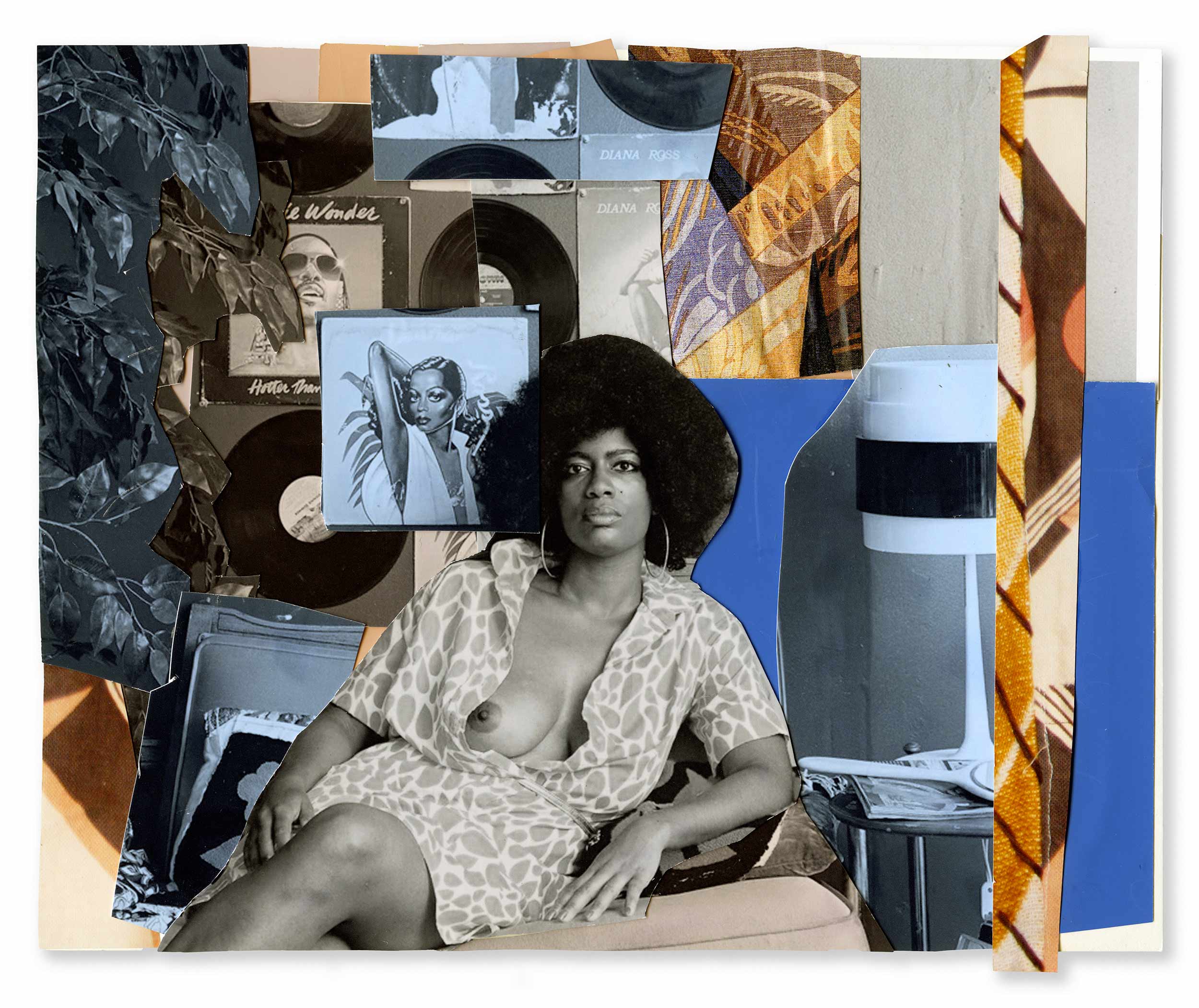 Mickalene Thomas remixes tropes from art history to reveal everyday Black women as icons