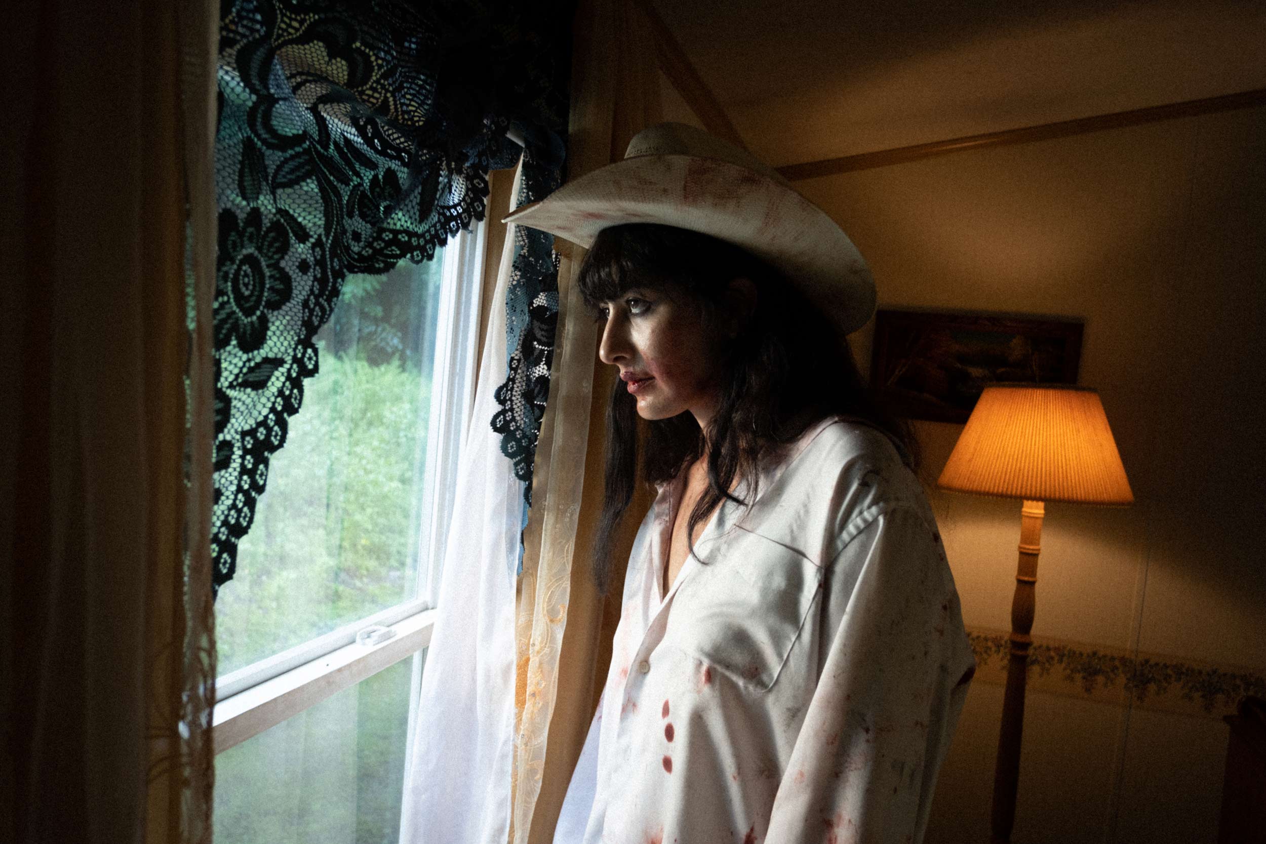 Boy Harsher takes us inside their experimental horror film ‘The Runner’