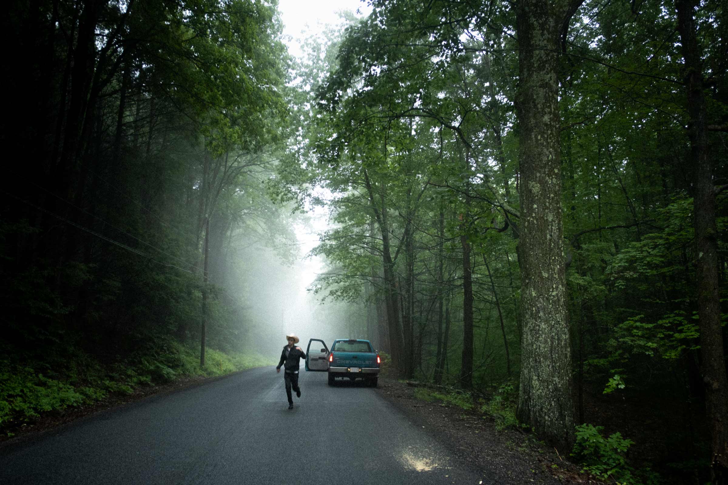 Boy Harsher takes us inside their experimental horror film ‘The Runner’