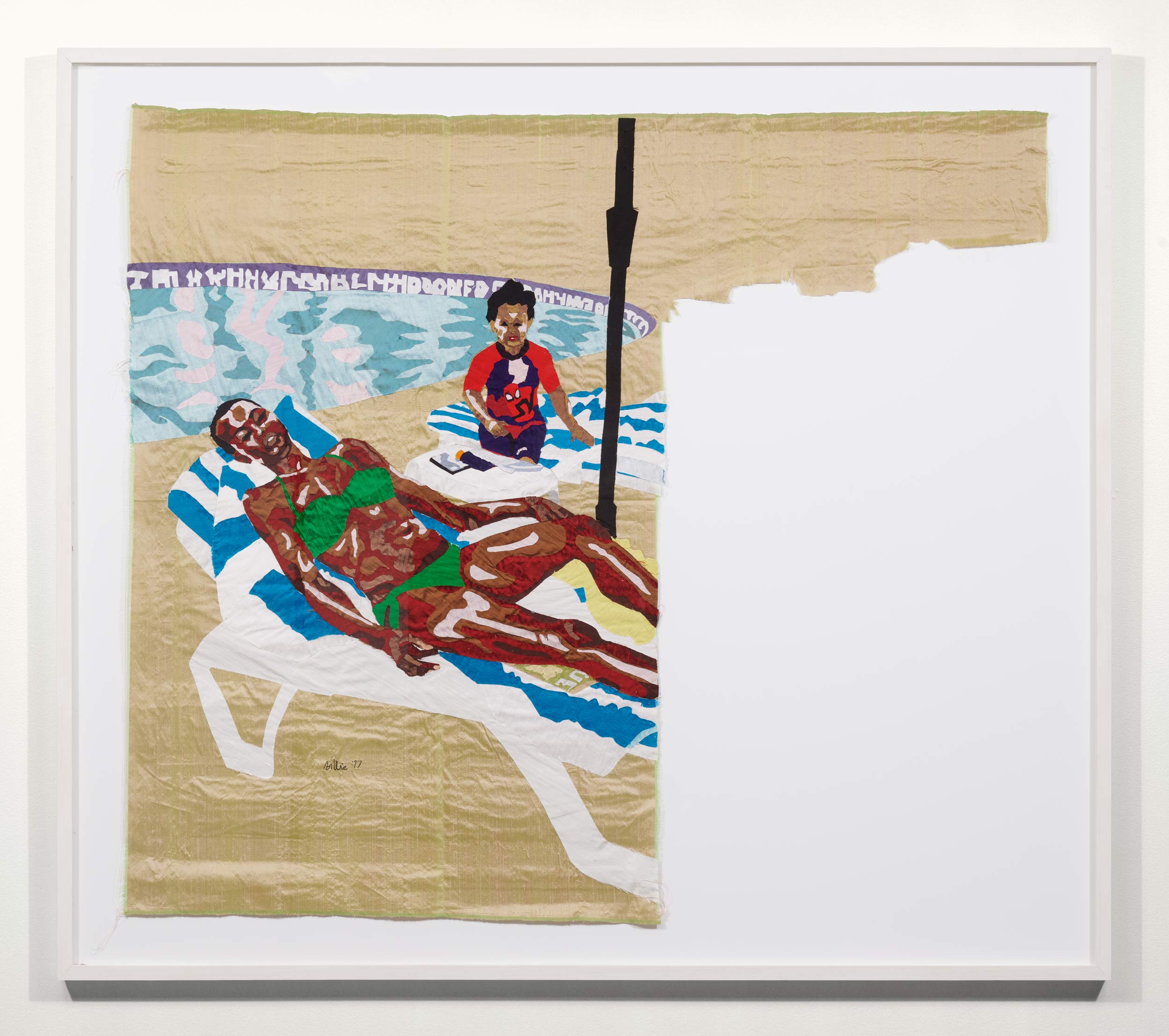 Billie Zangewa’s hand-stitched collages locate joy in the quotidian