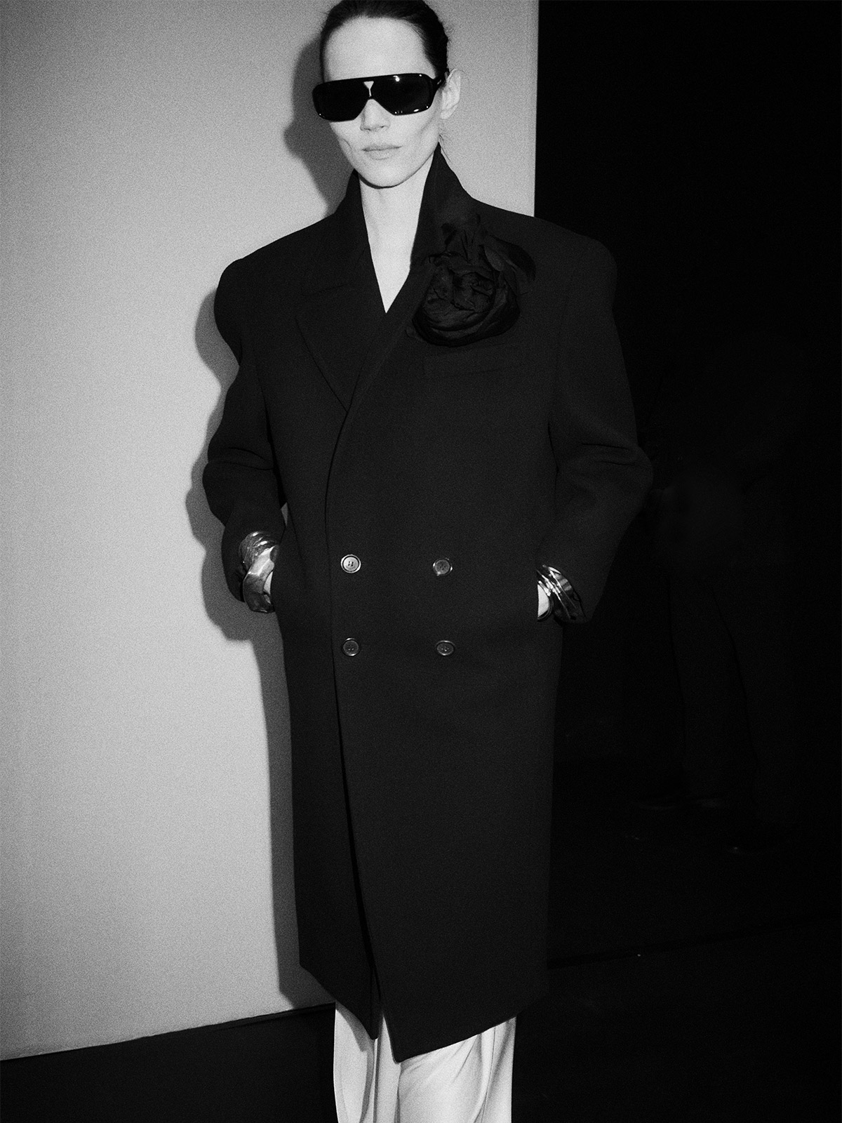 Saint Laurent centers art history and simple silhouettes for Fall 2022