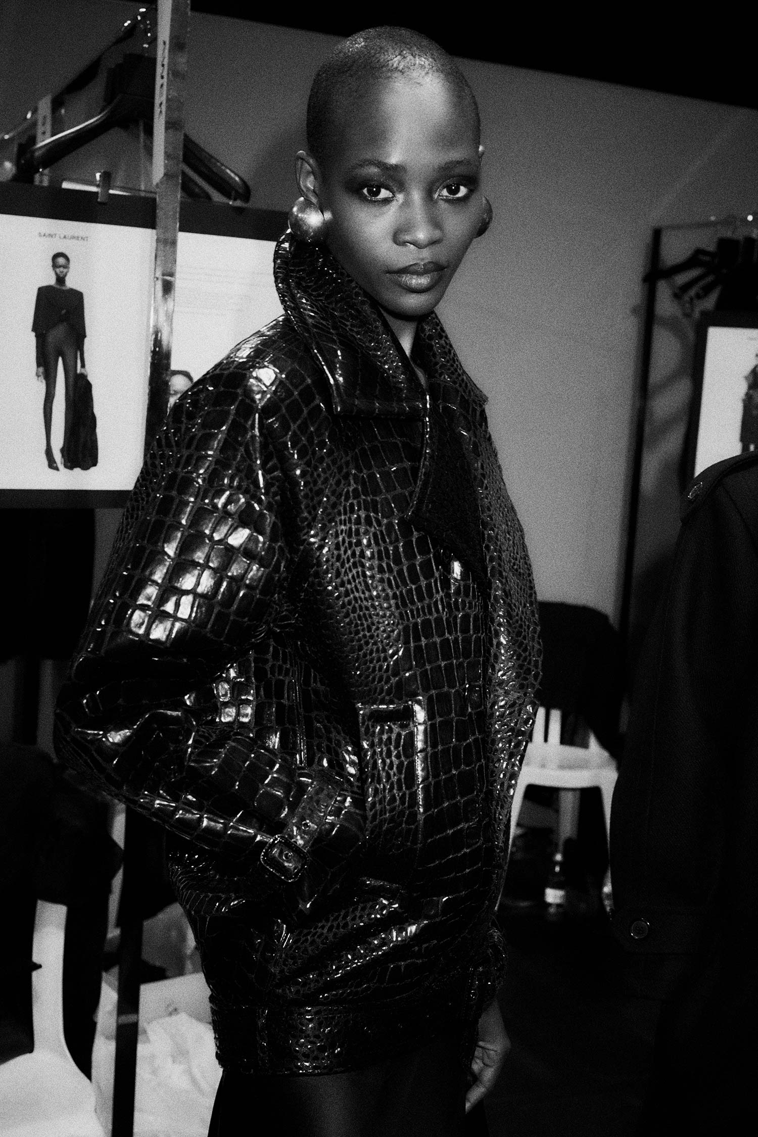 Saint Laurent centers art history and simple silhouettes for Fall 2022