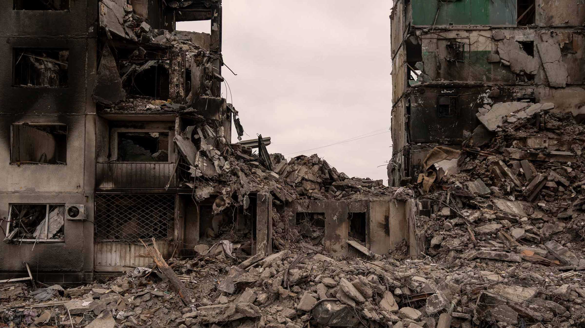 A war vocabulary: Displaced Ukrainians share fragmented stories of loss, trauma, and absurdity