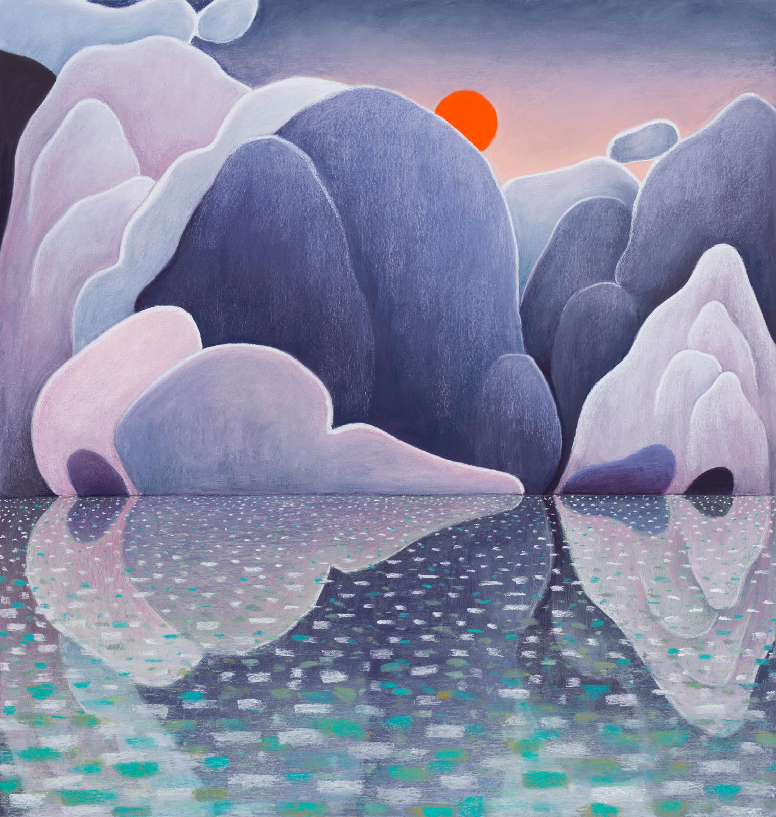 Nicolas Party warps familiar realities into an unsettling world of his own