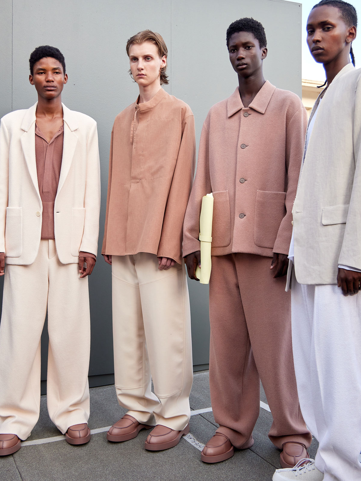 Zegna’s Spring 2023 collection exists at the intersection of industrial and organic