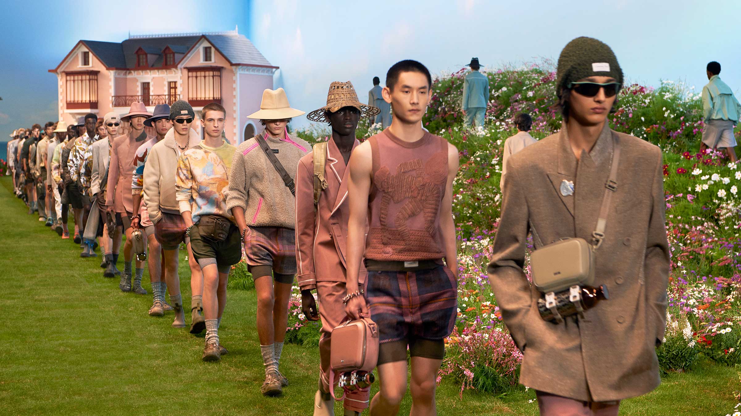 Dior embodies cottagecore for Spring/Summer 2023