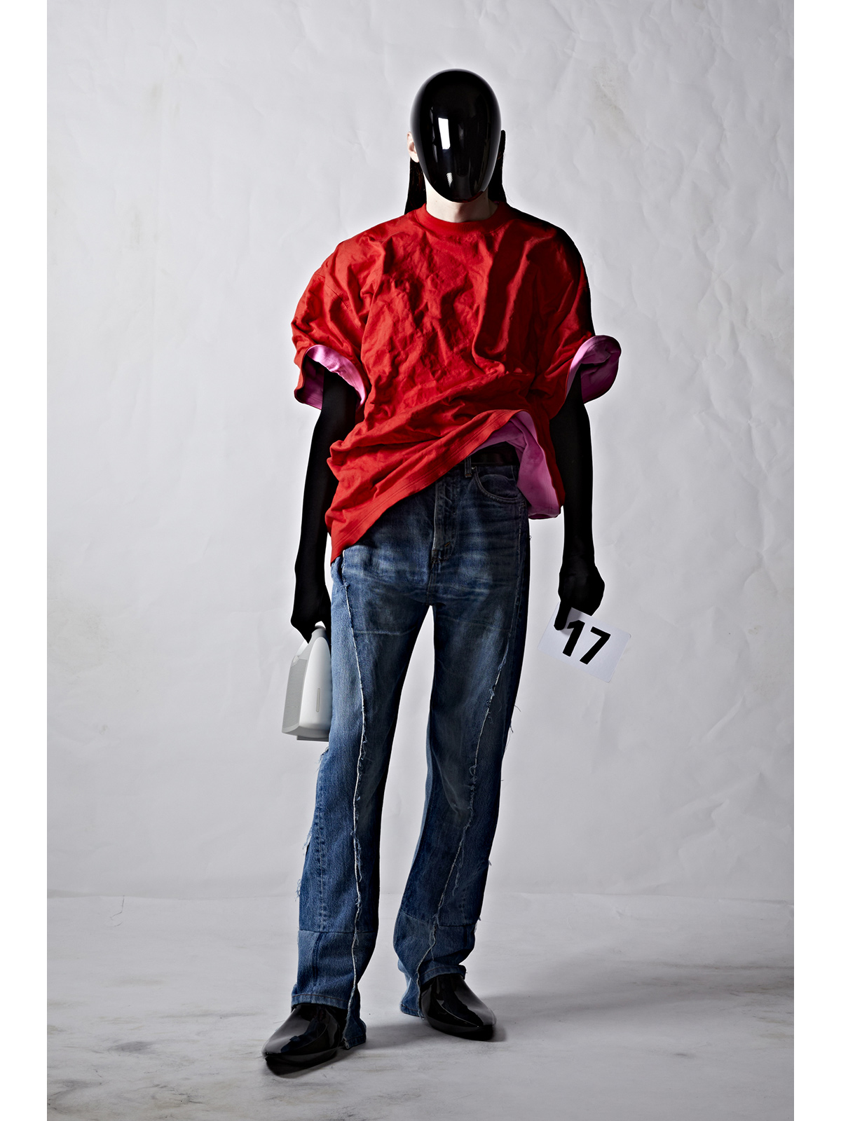 Demna’s latest collection for Balenciaga is built in monochrome