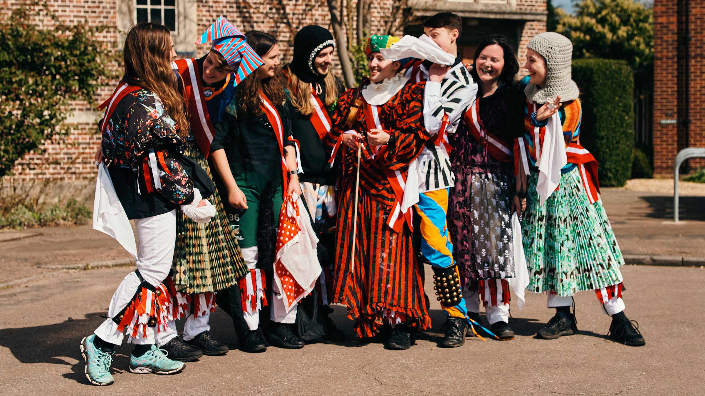 Photographer Edd Horder and stylist Lilia Toncheva O’Rourke chronicle a modern interpretation of Morris dancing