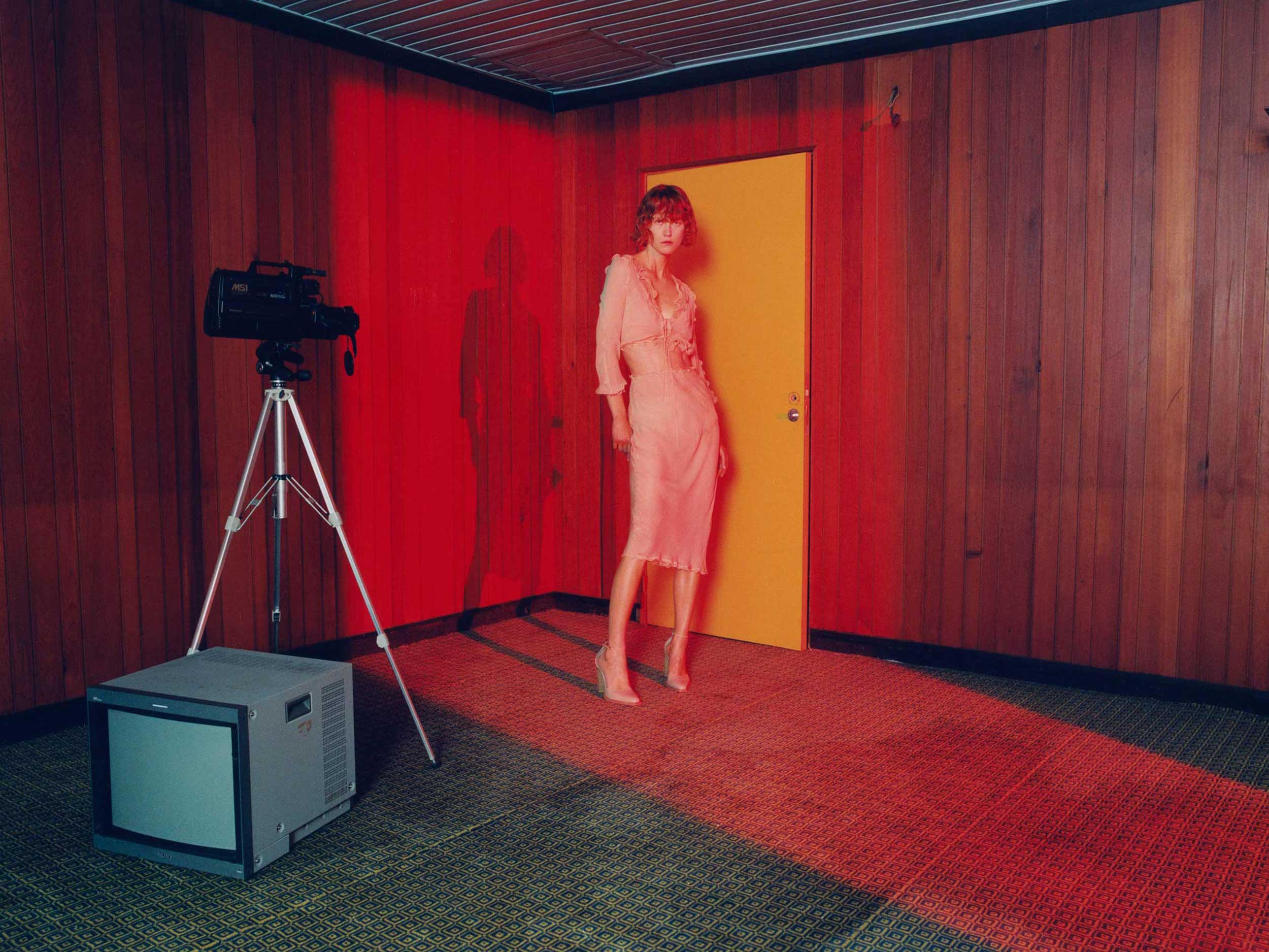 Photographer Mark Abegg and stylist Ferdi Sibbel imagine a neo-noir day at the races