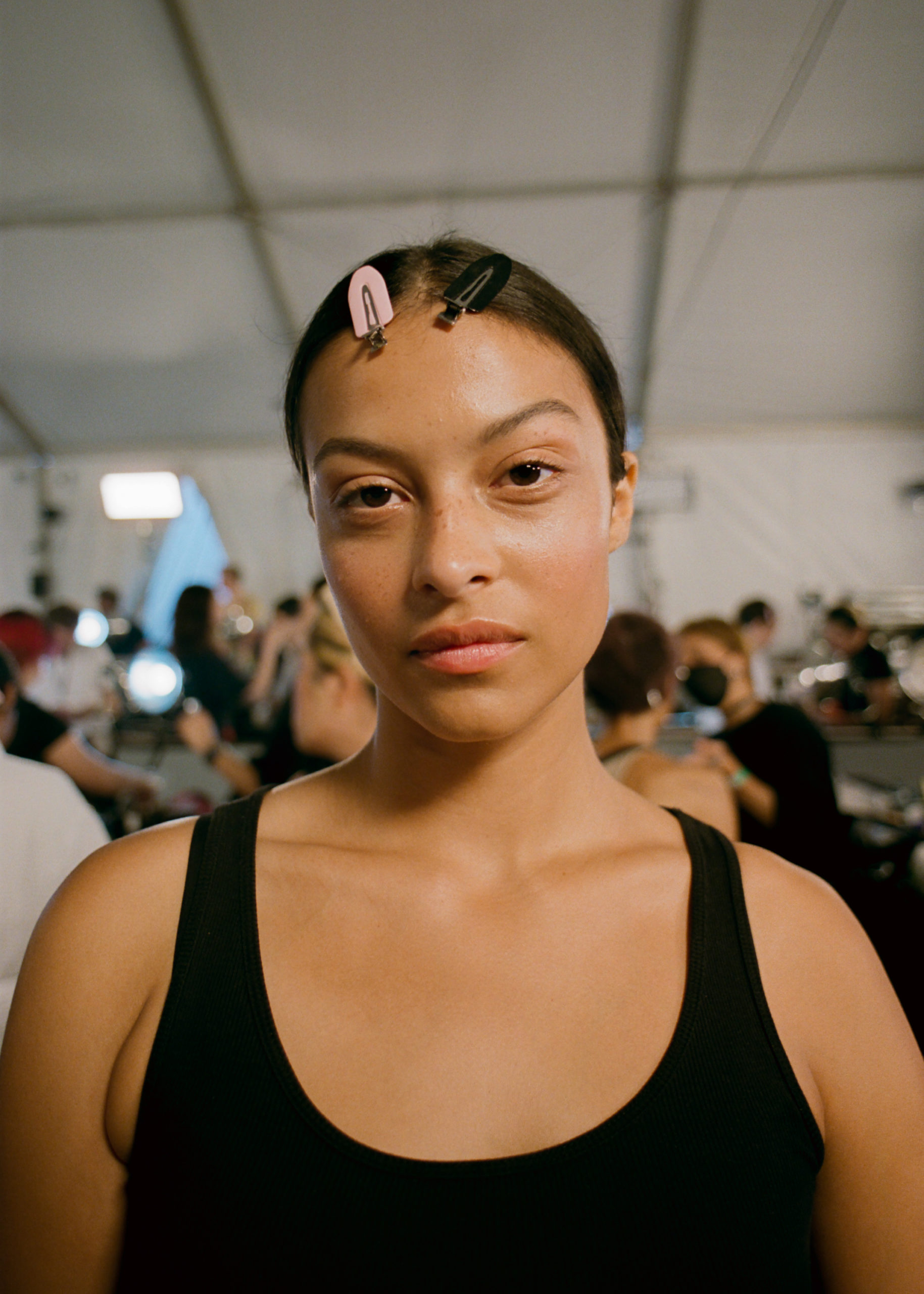 Behind the scenes at Tory Burch’s golden-hour New York Fashion Week show