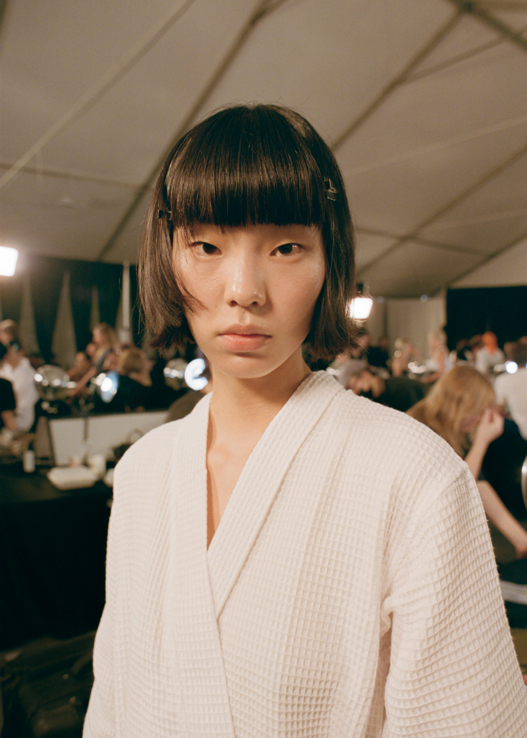 Behind the scenes at Tory Burch’s golden-hour New York Fashion Week show