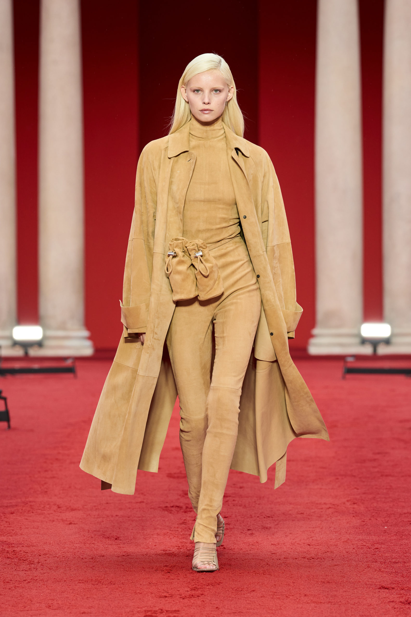 In his debut for Ferragamo, Maximilian Davis imagines old muses in modern form