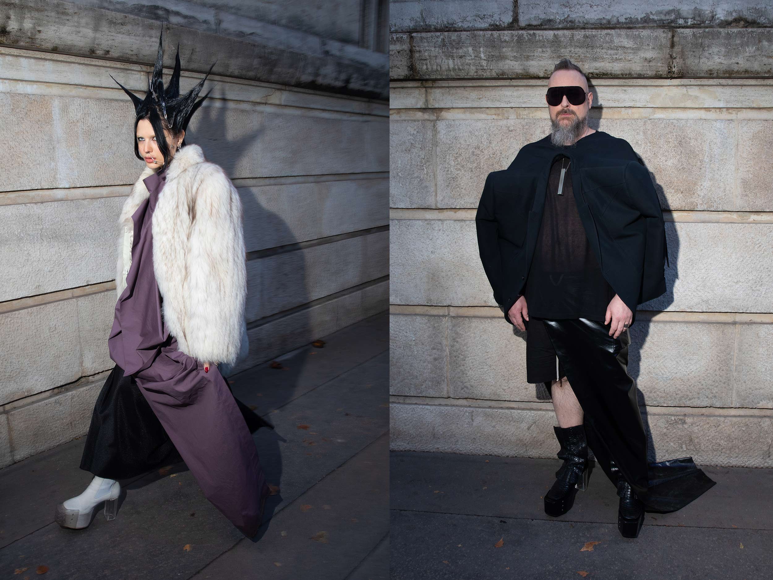 Rick Owens reasserts the codes that earned him a cult following