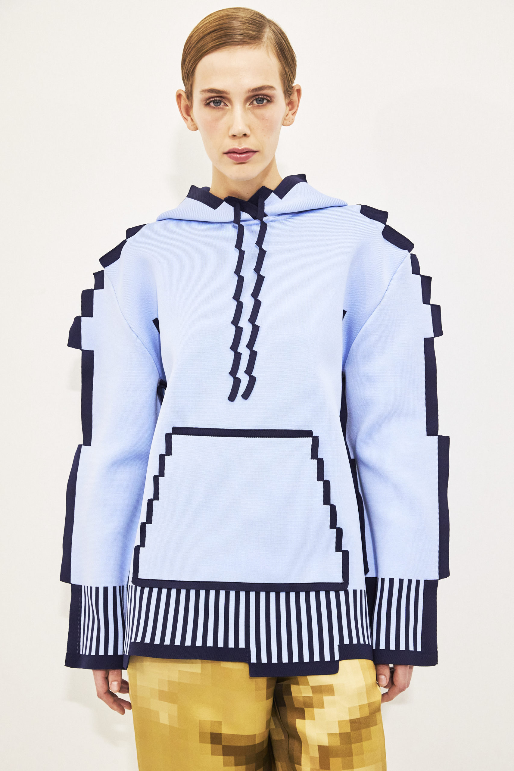 Jonathan Anderson subverts expectations with an open, anthurium-shaped heart