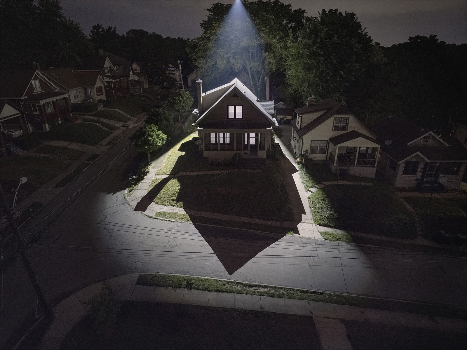 Ian Strange casts the suburban home in a new light