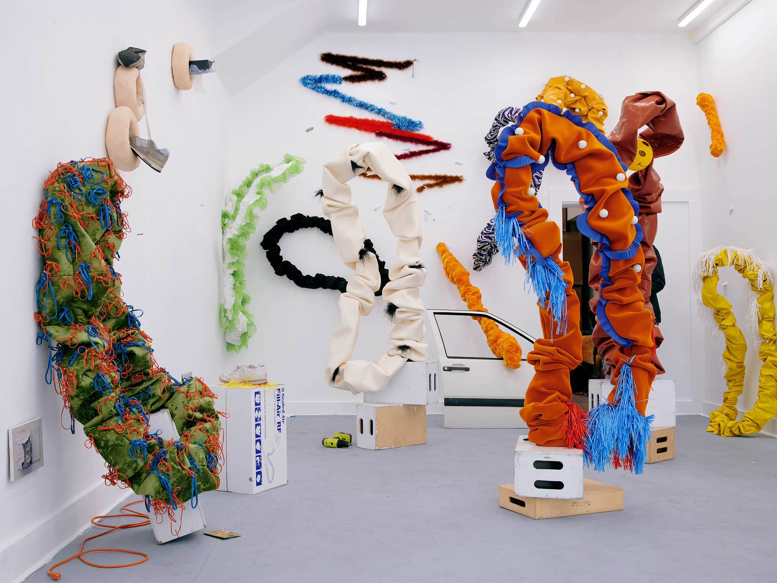 Andy Harman recycles the detritus from the myth of fashion