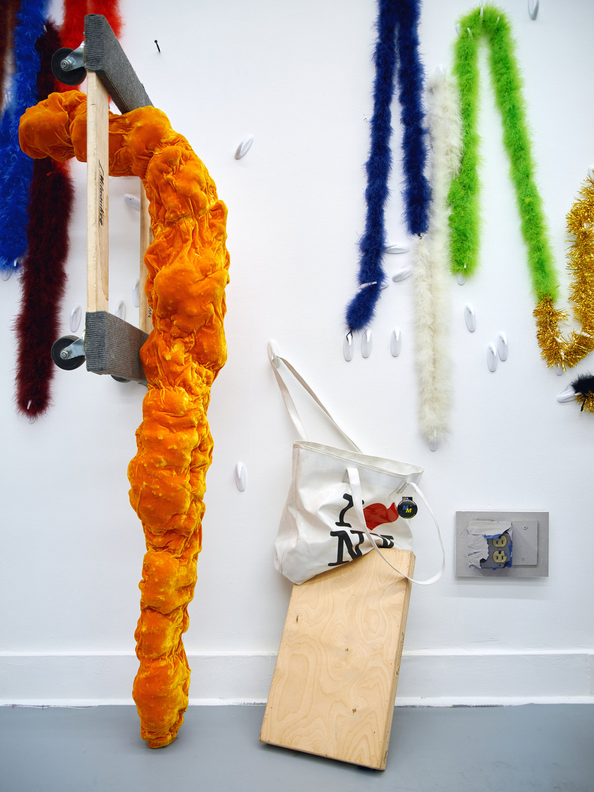 Andy Harman recycles the detritus from the myth of fashion