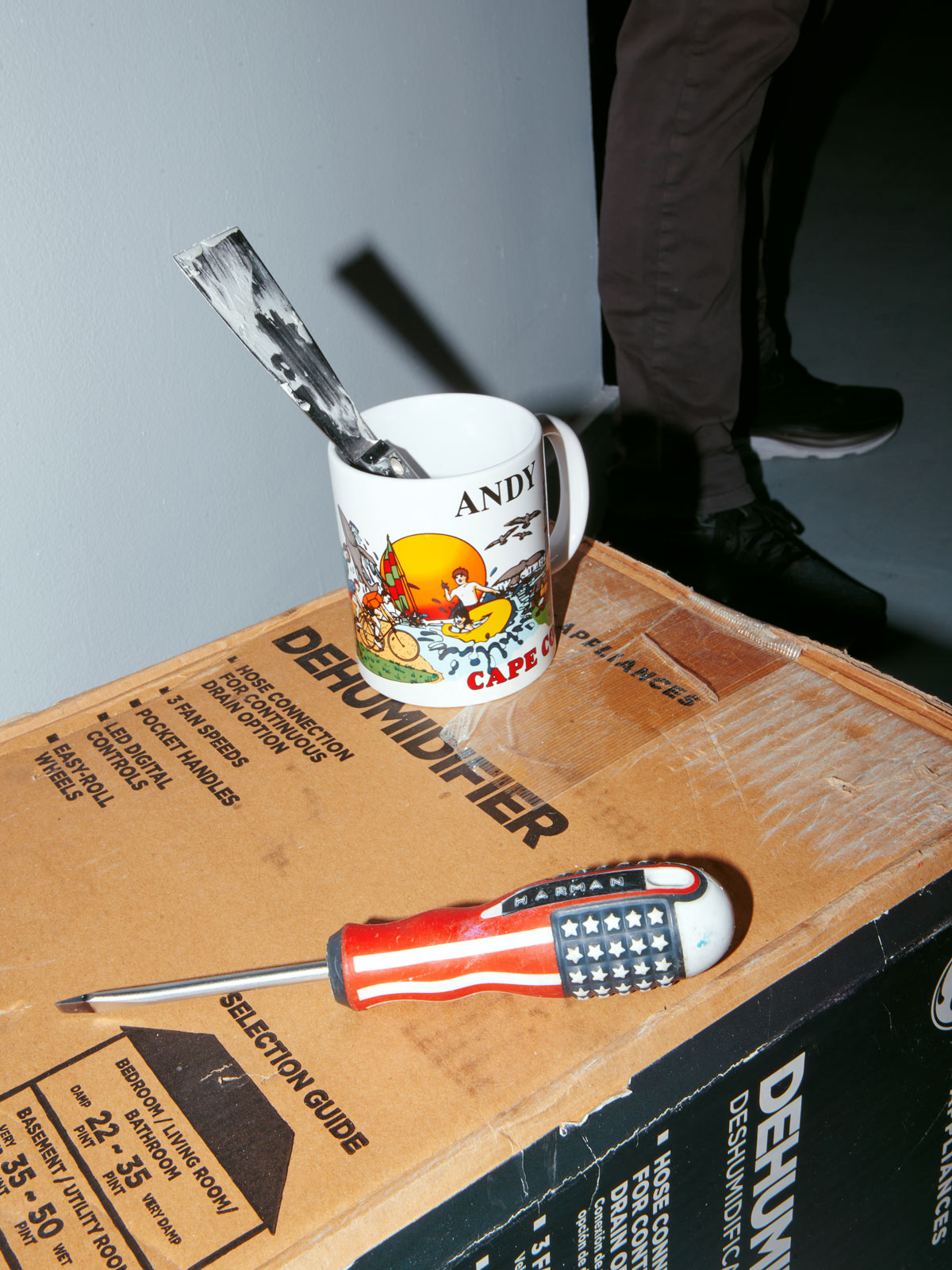 Andy Harman recycles the detritus from the myth of fashion