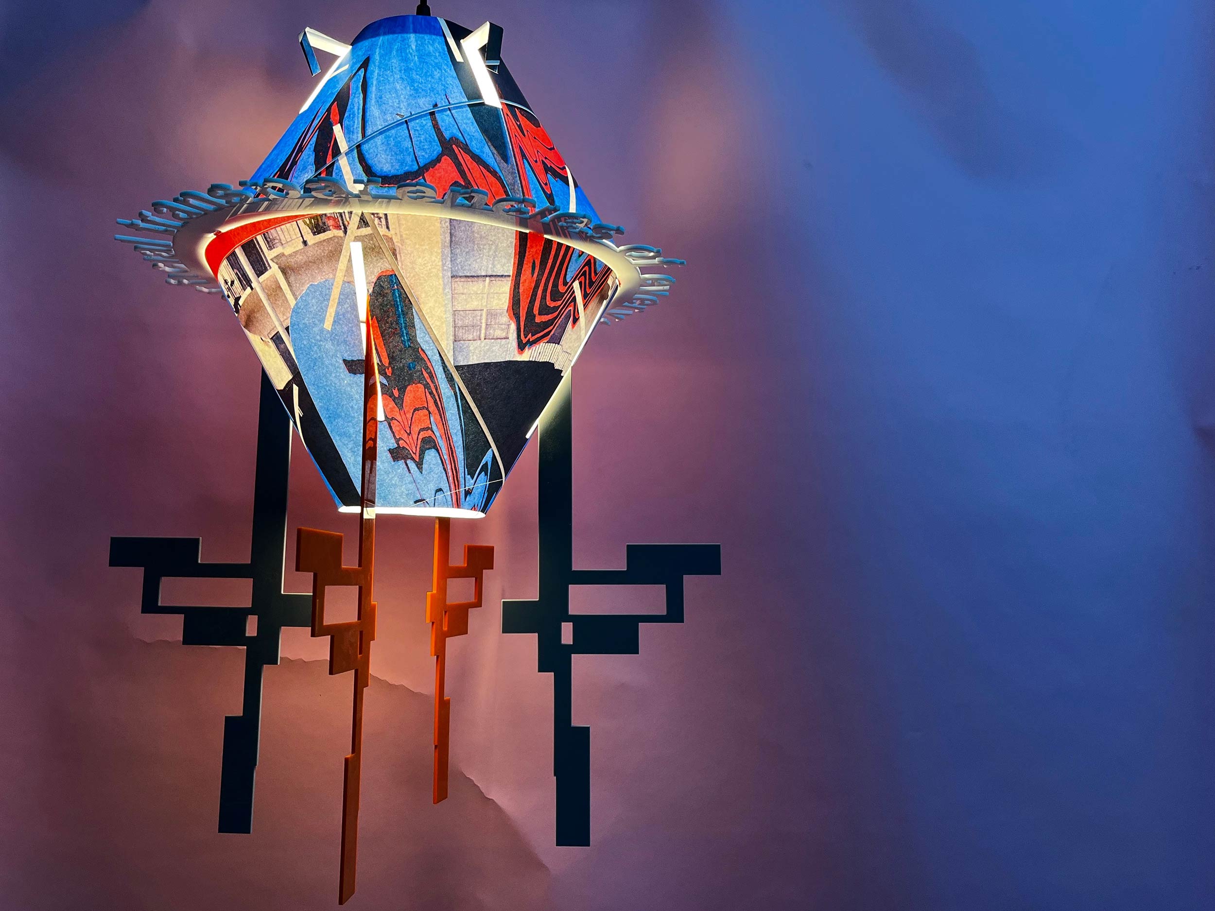 Rafael Domenech’s ‘The Medium is the Massage’ renders the art show a publication