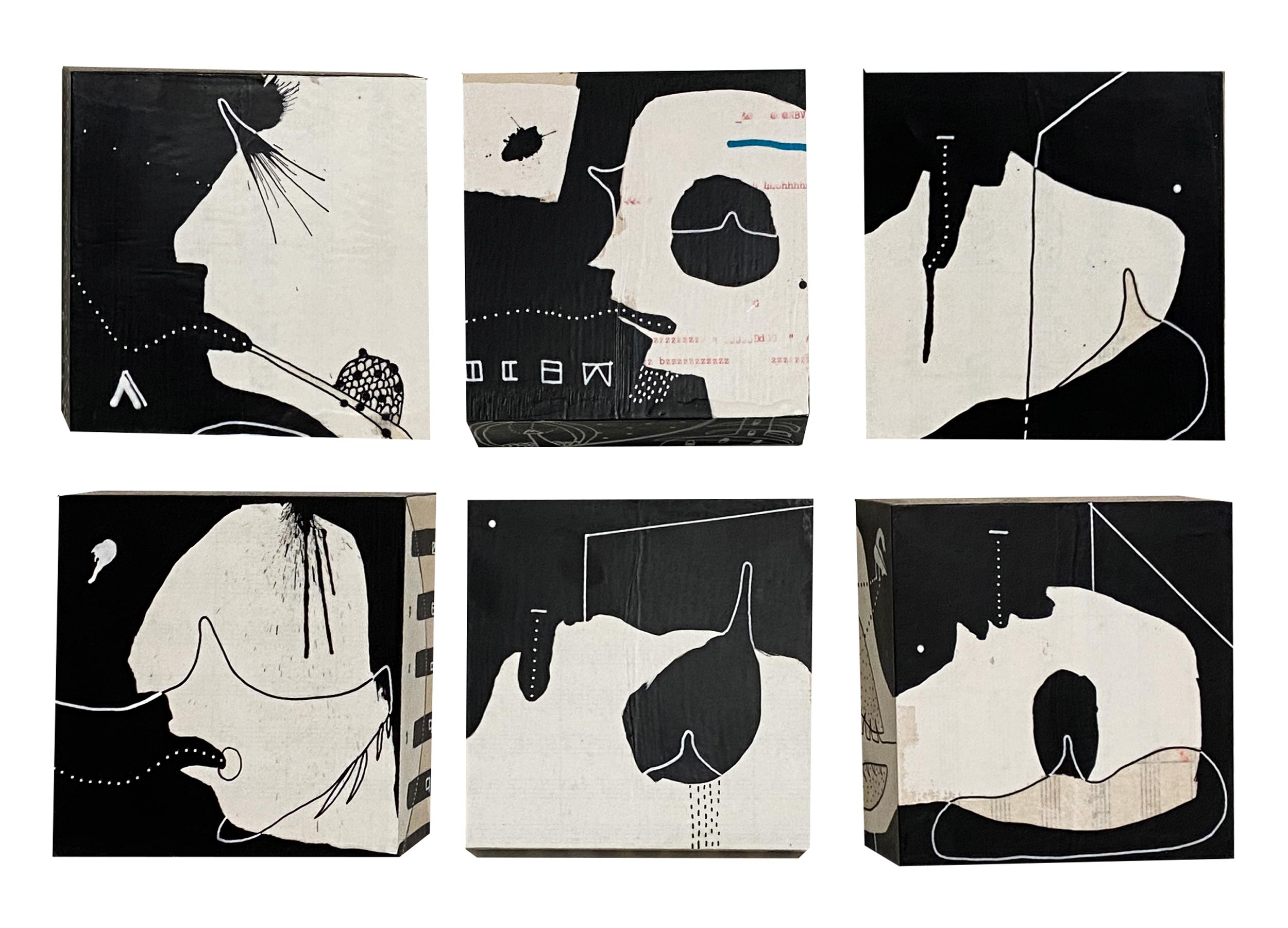 ‘FACES II’ subverts traditional forms of portraiture