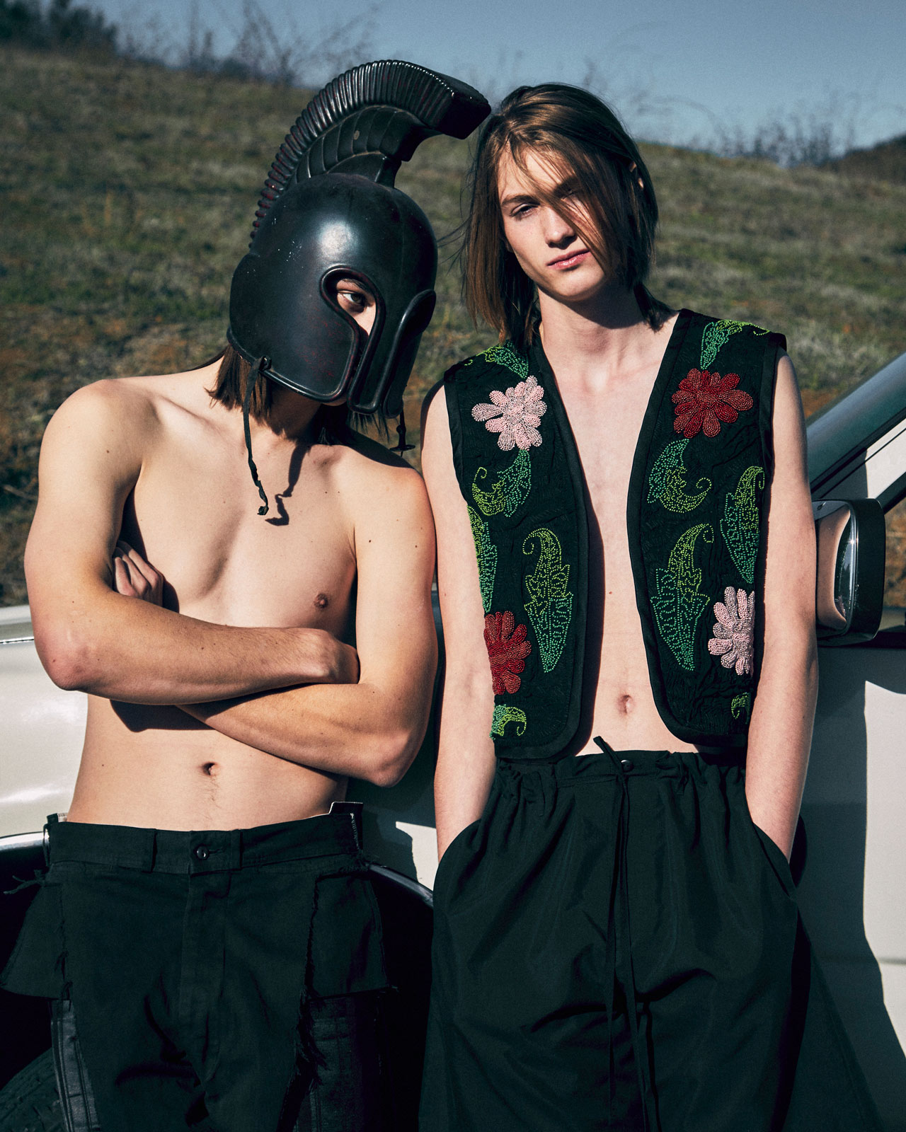 Aubero is a wardrobe built for self-mythologizing