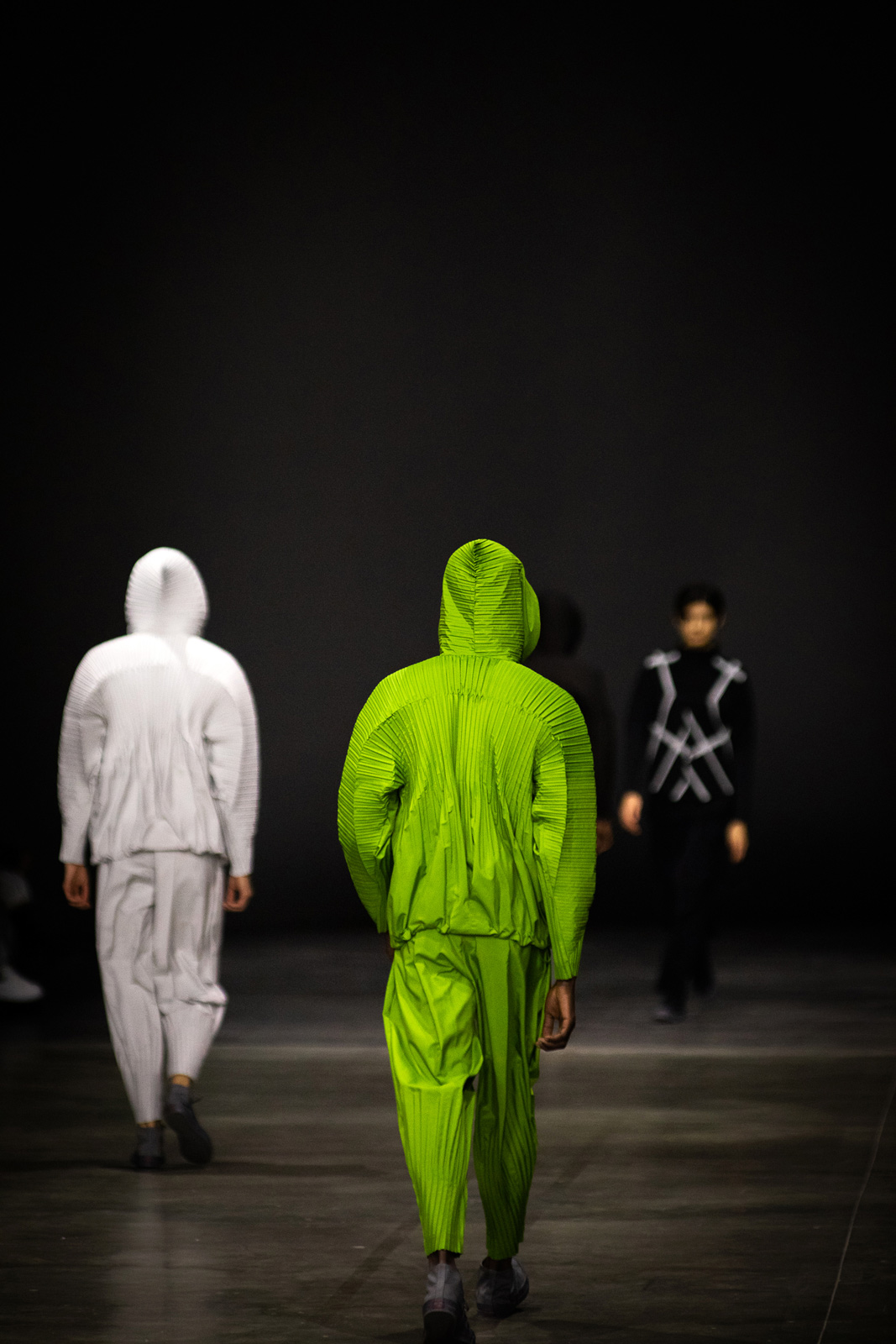 Issey Miyake’s latest mens collection augments its pleated language