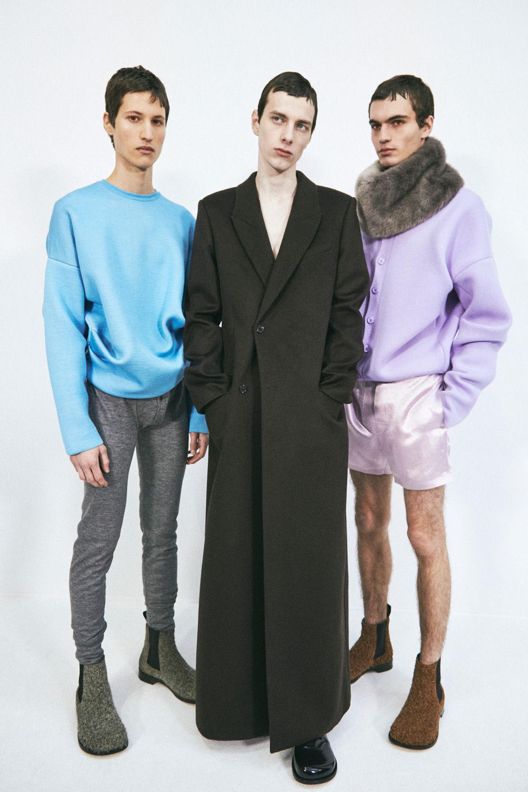 Loewe embraces radical reduction for its latest menswear collection