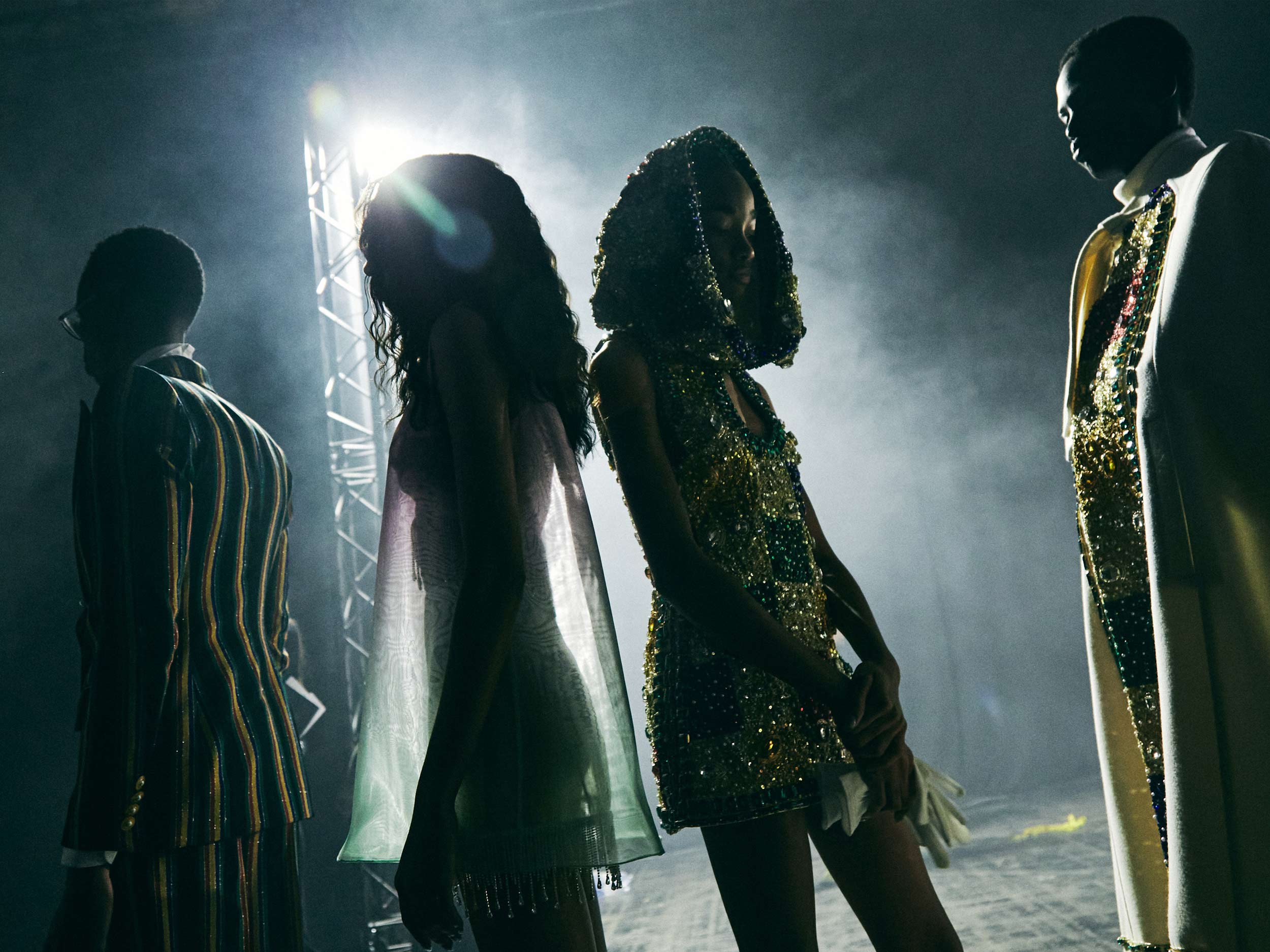 Casablanca designer Charaf Tajer and Syrian activist Yusra Mardini on fashion’s unifying potential