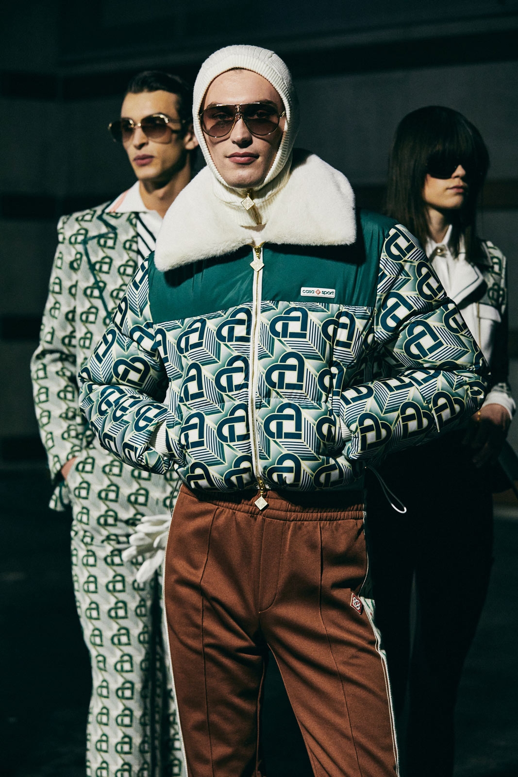 Casablanca designer Charaf Tajer and Syrian activist Yusra Mardini on fashion’s unifying potential