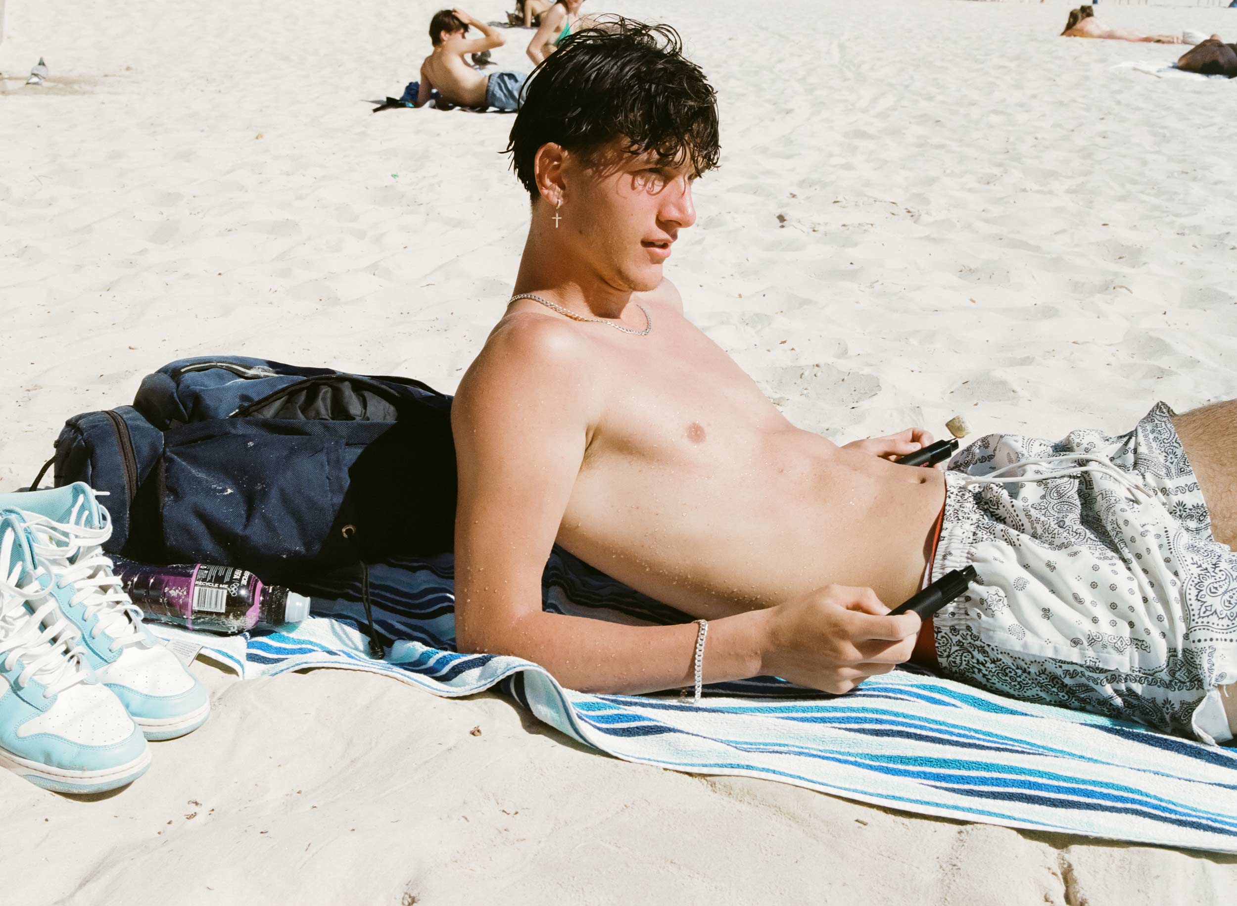 In the eyes of photographer Axel Swan, the appeal of youth is its ease of fascination