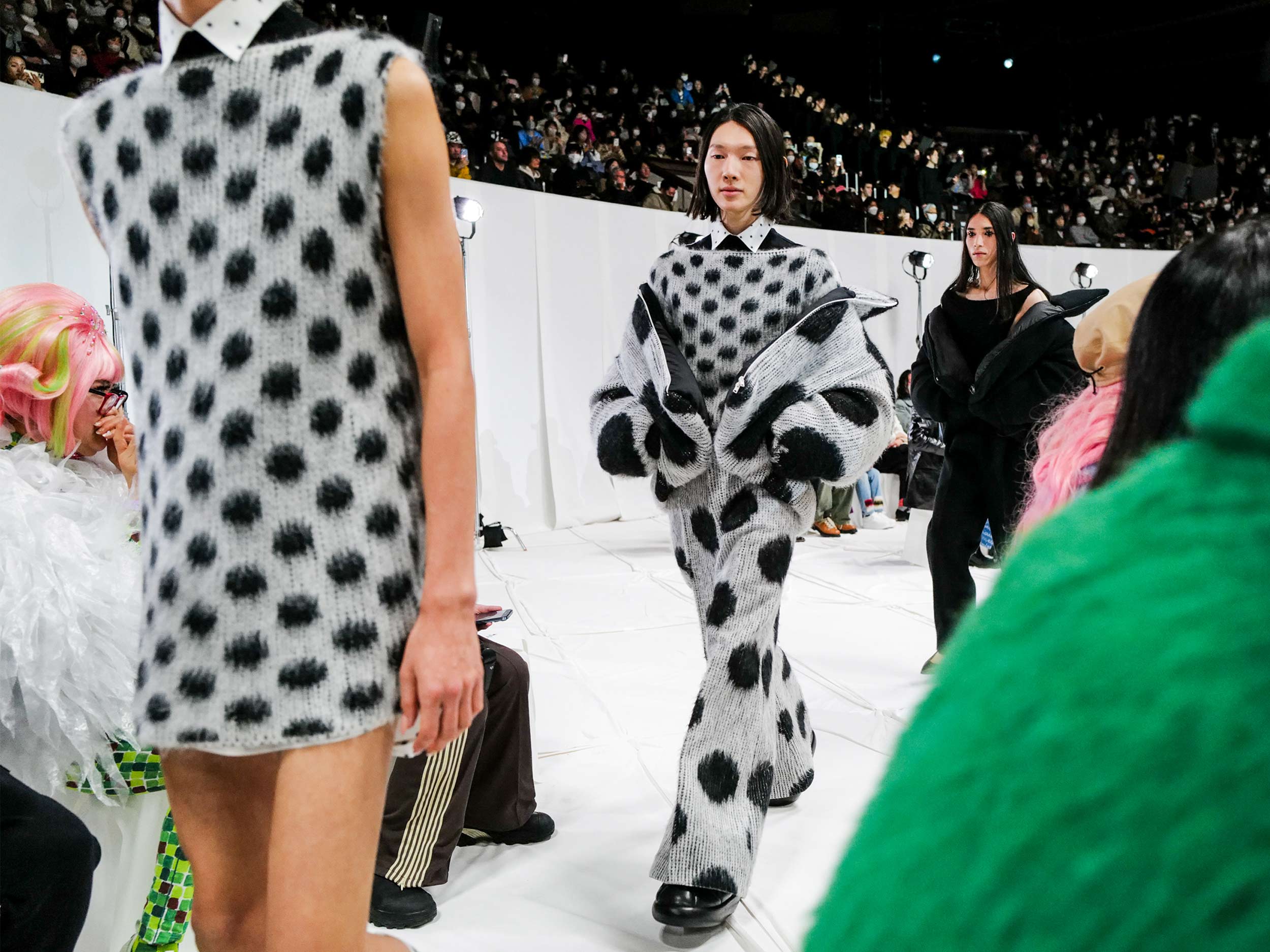 Marni’s Fall/Winter 2023 collection takes to Tokyo, proposing an open-ended approach to high fashion