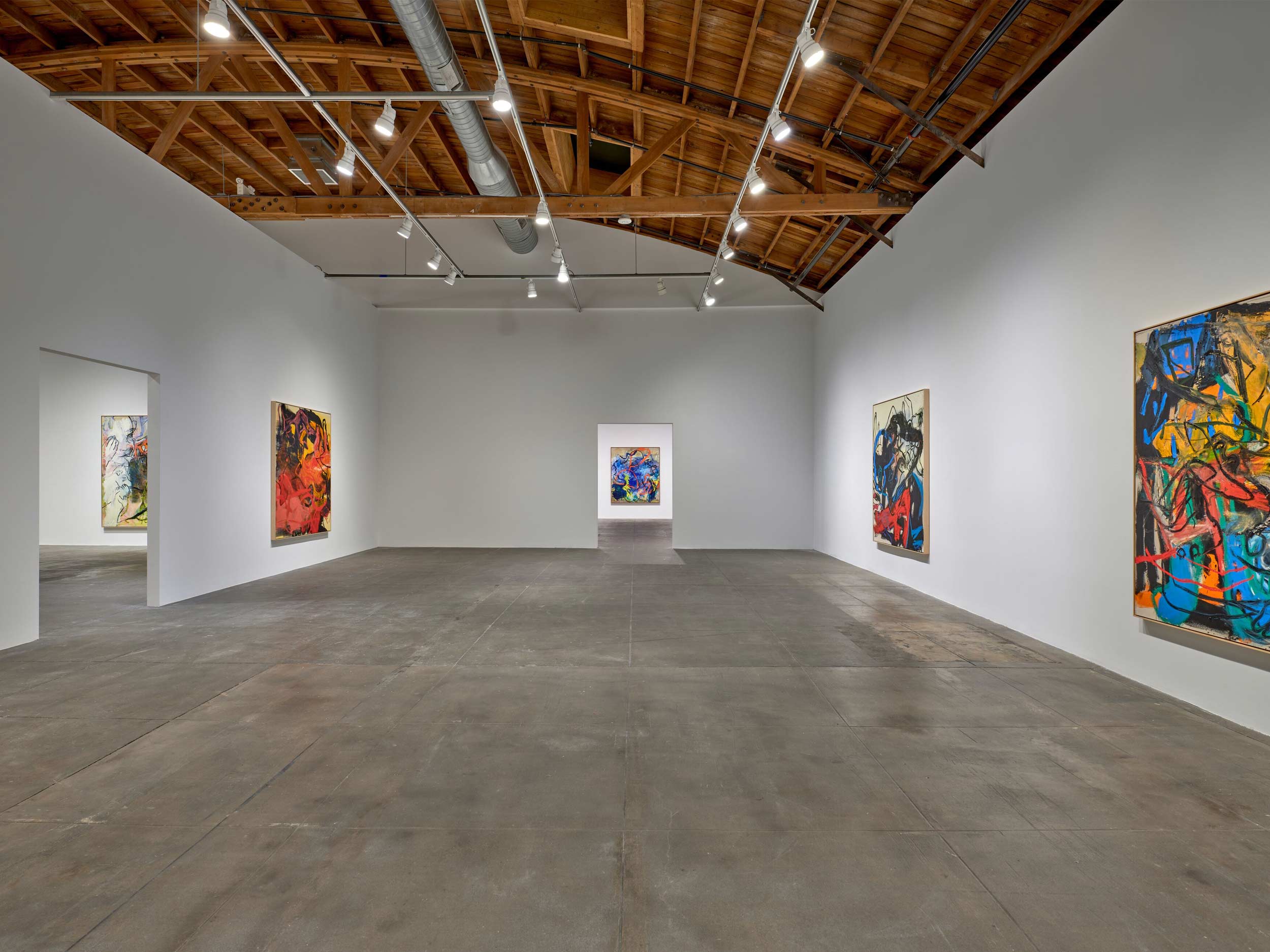 Rita Ackermann’s ‘Vertical Vanish’ is anchored in ambiguity