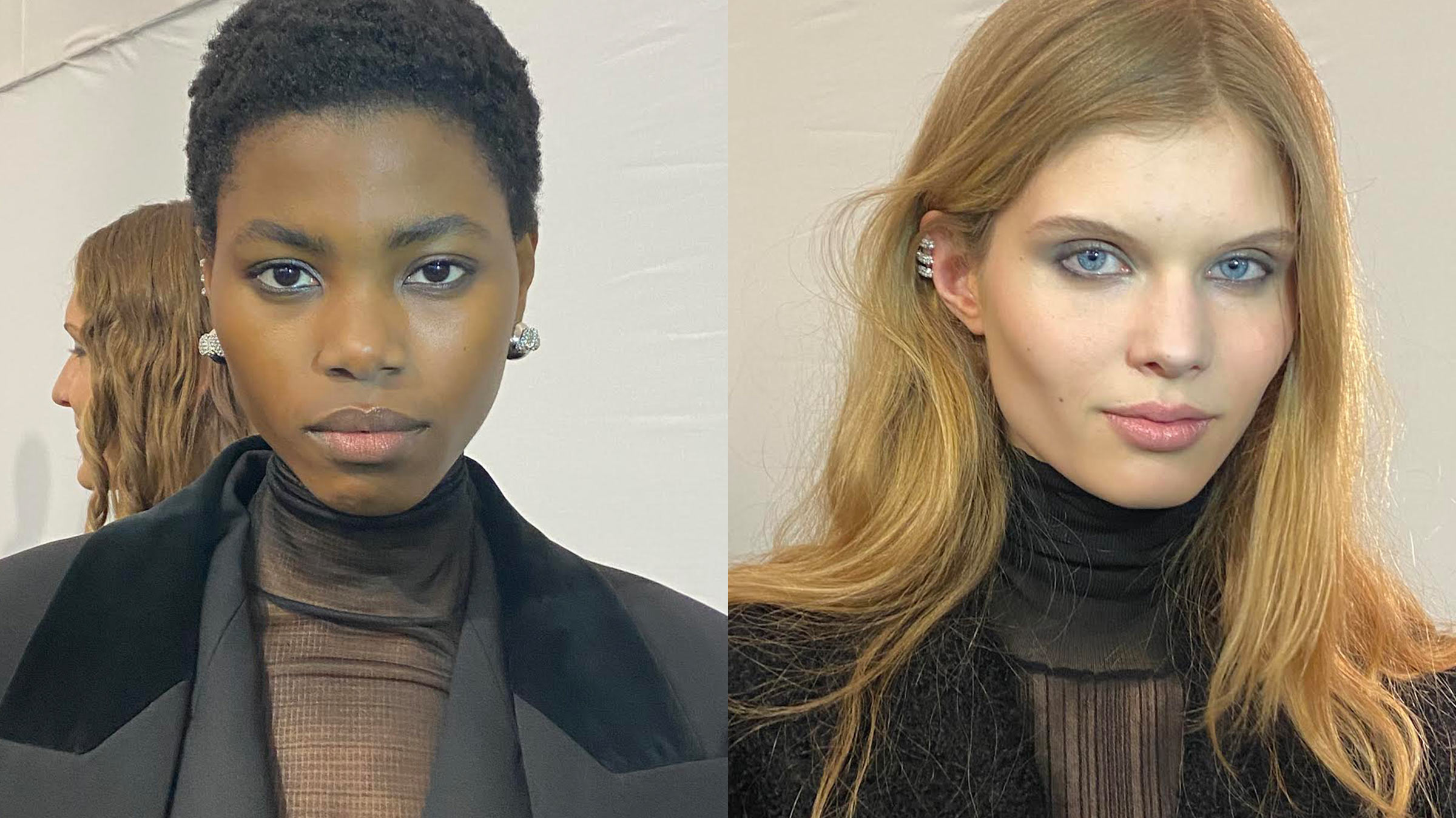 Lucia Pieroni reflects the harmony between old-school and present-day glamor