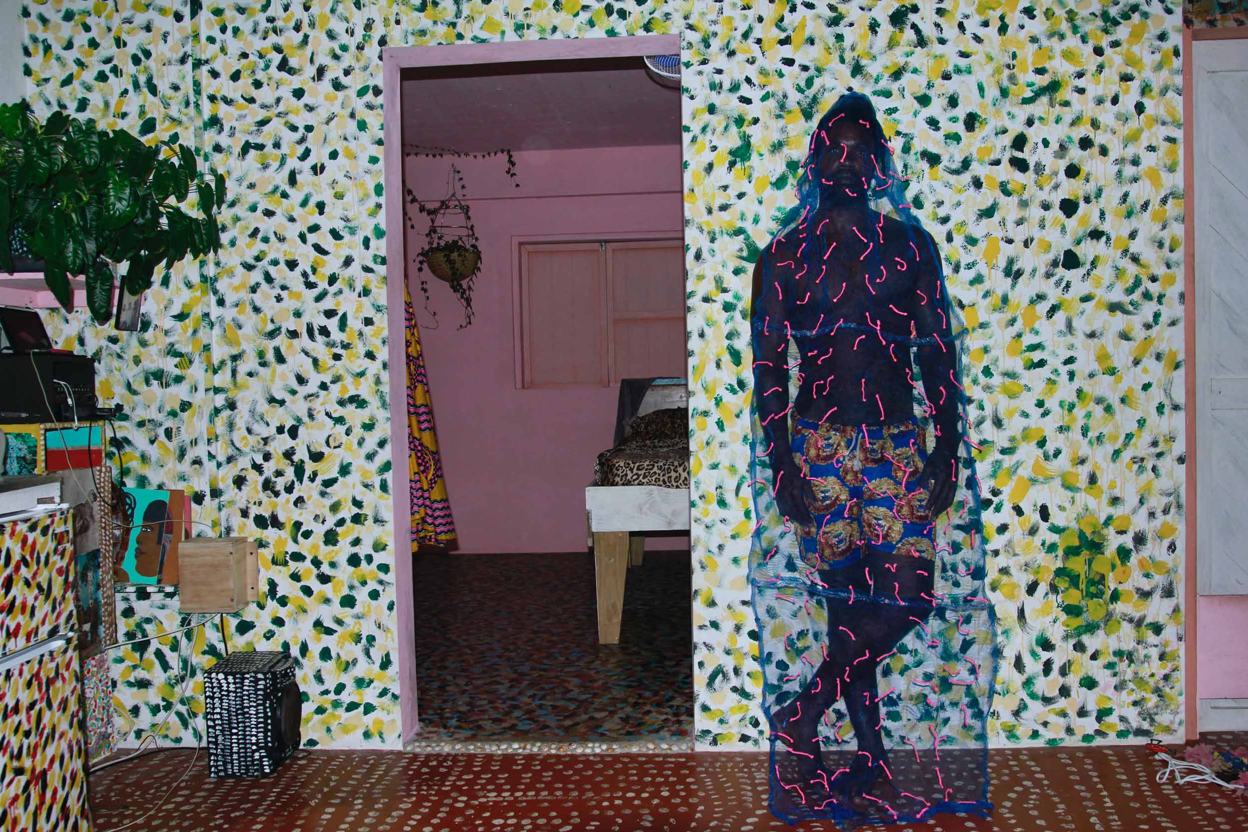 Lila Roo makes art from the discarded