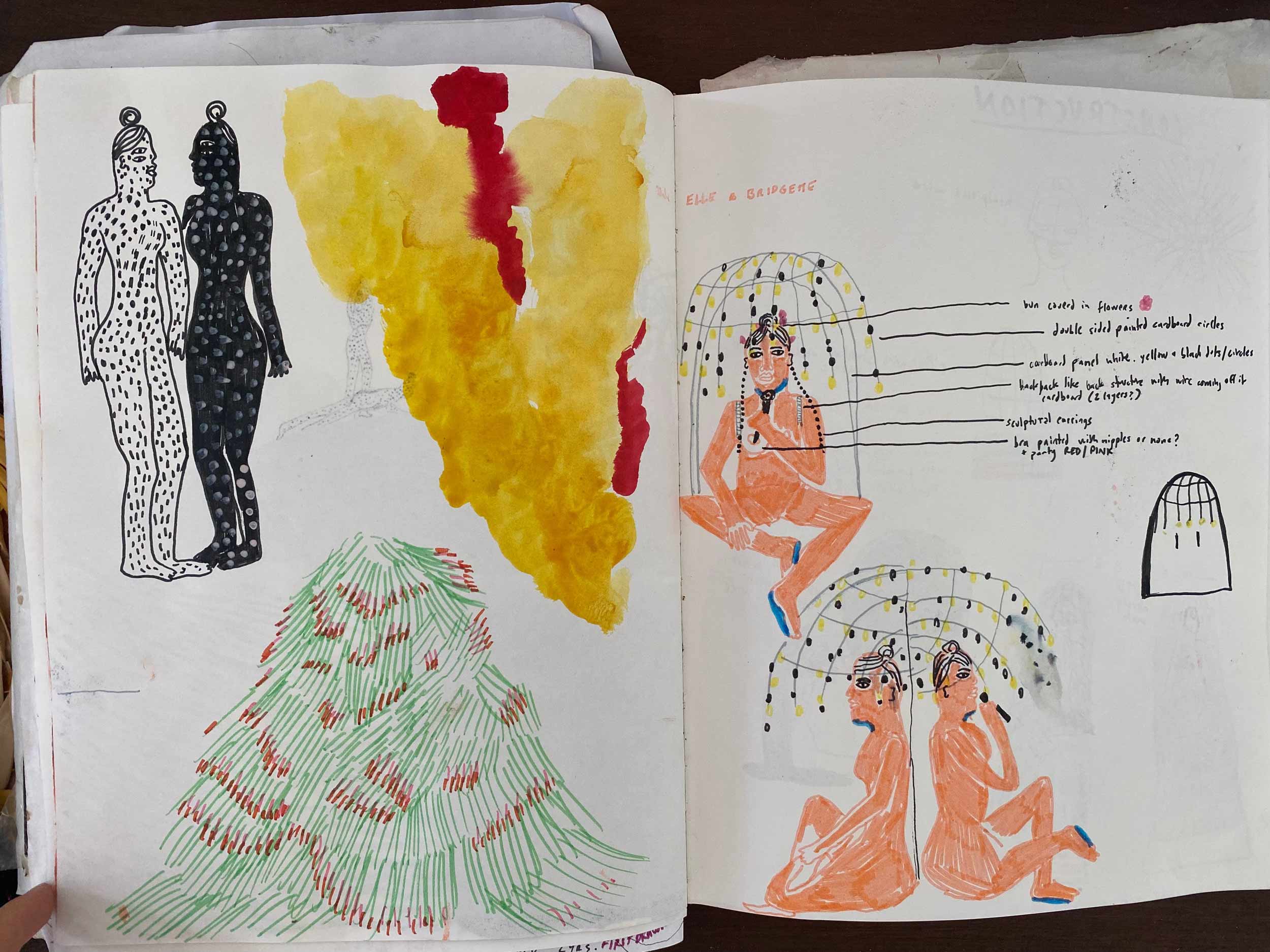 Lila Roo makes art from the discarded