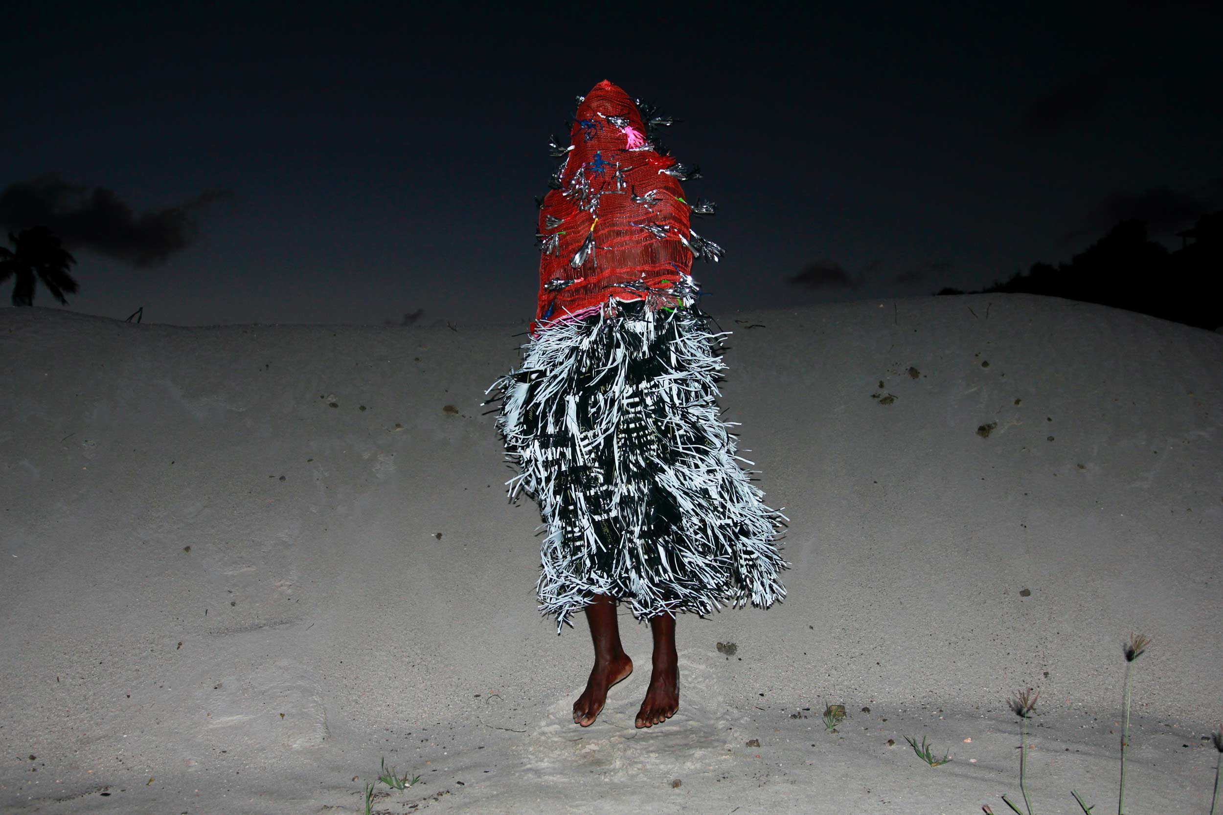 Lila Roo makes art from the discarded