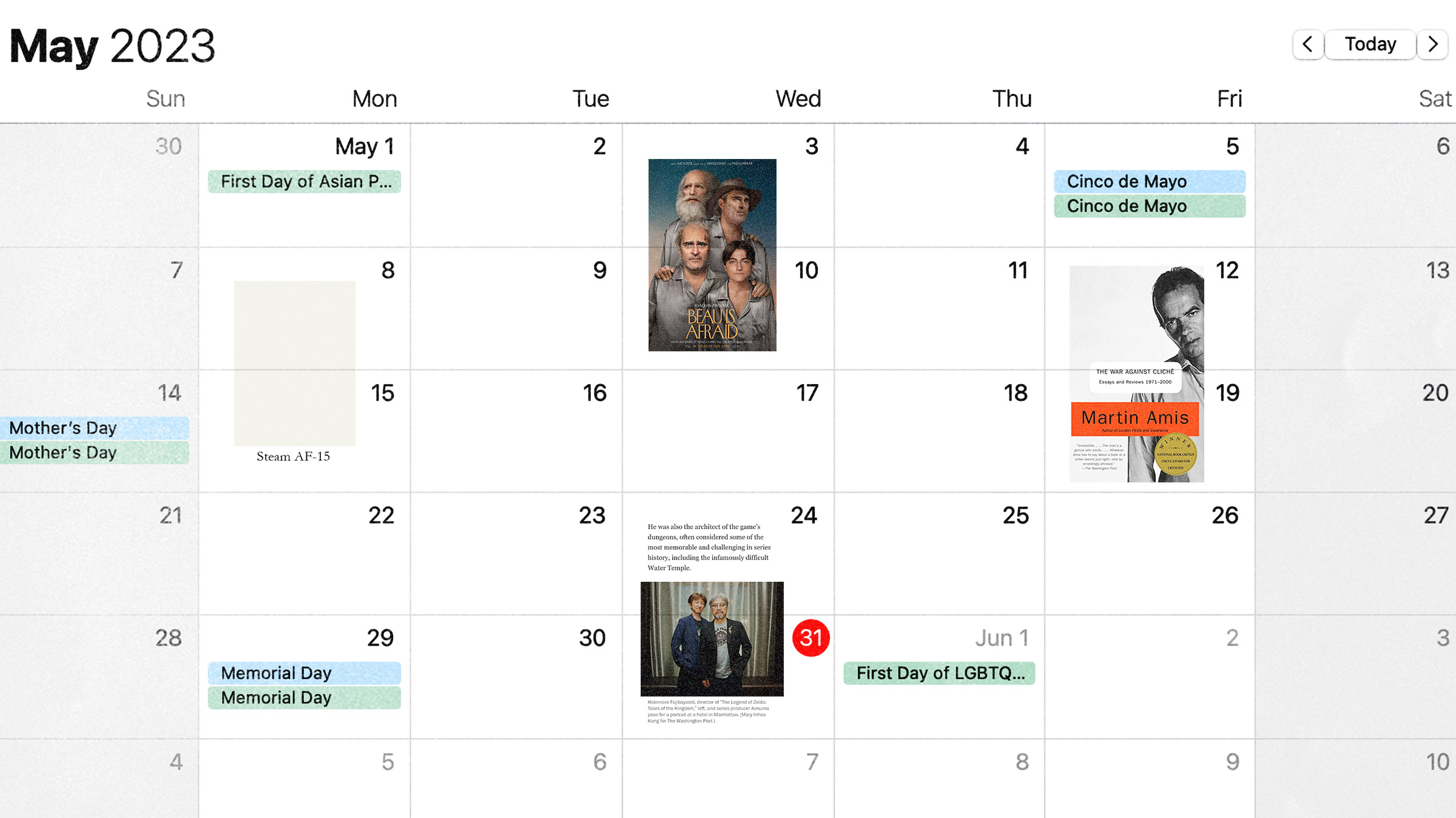 Bookmarked: Everything the Document editors watched, read, ate, bought, and listened to in May