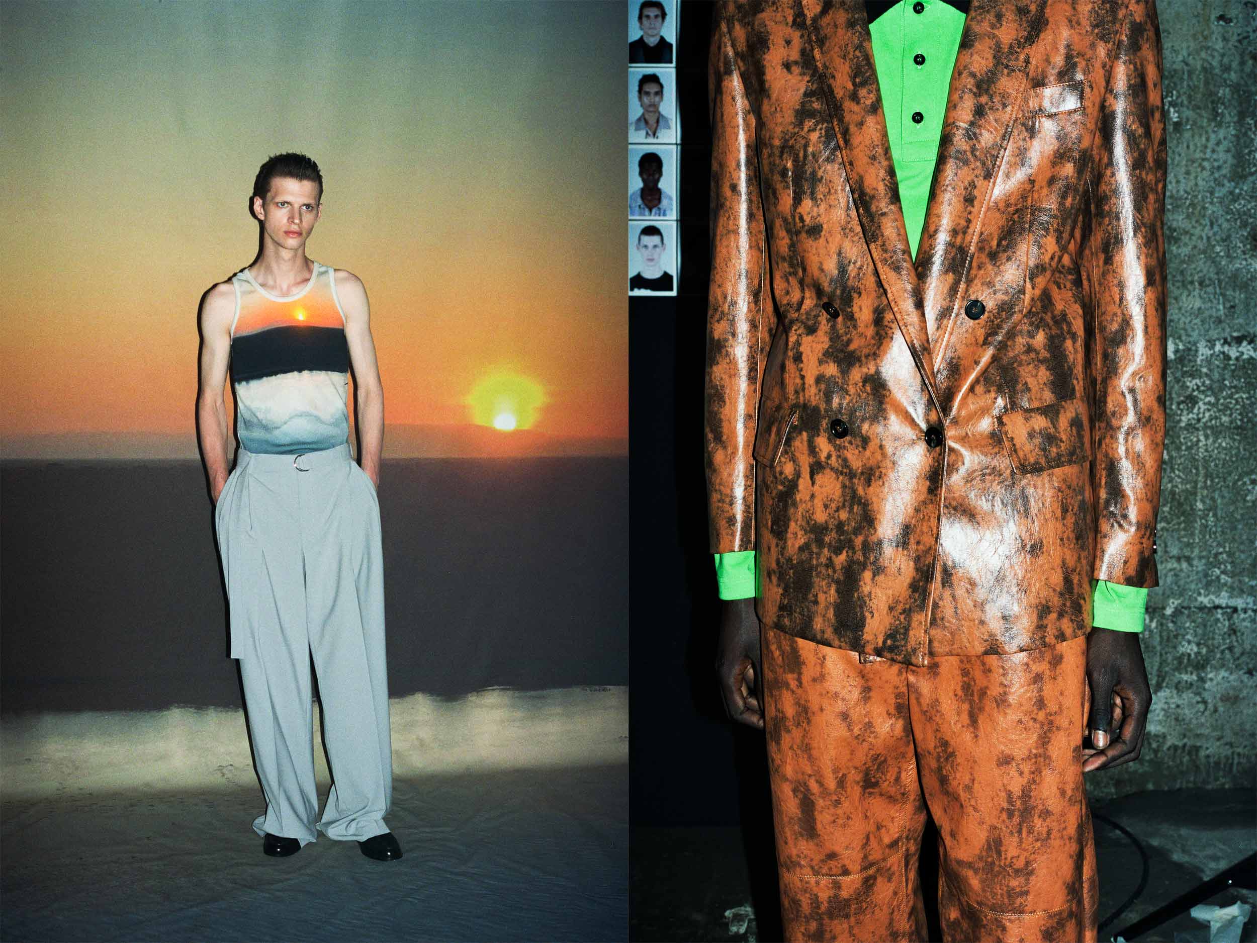 For Spring/Summer 2024, MSGM rests between the ethereal and the terrestrial