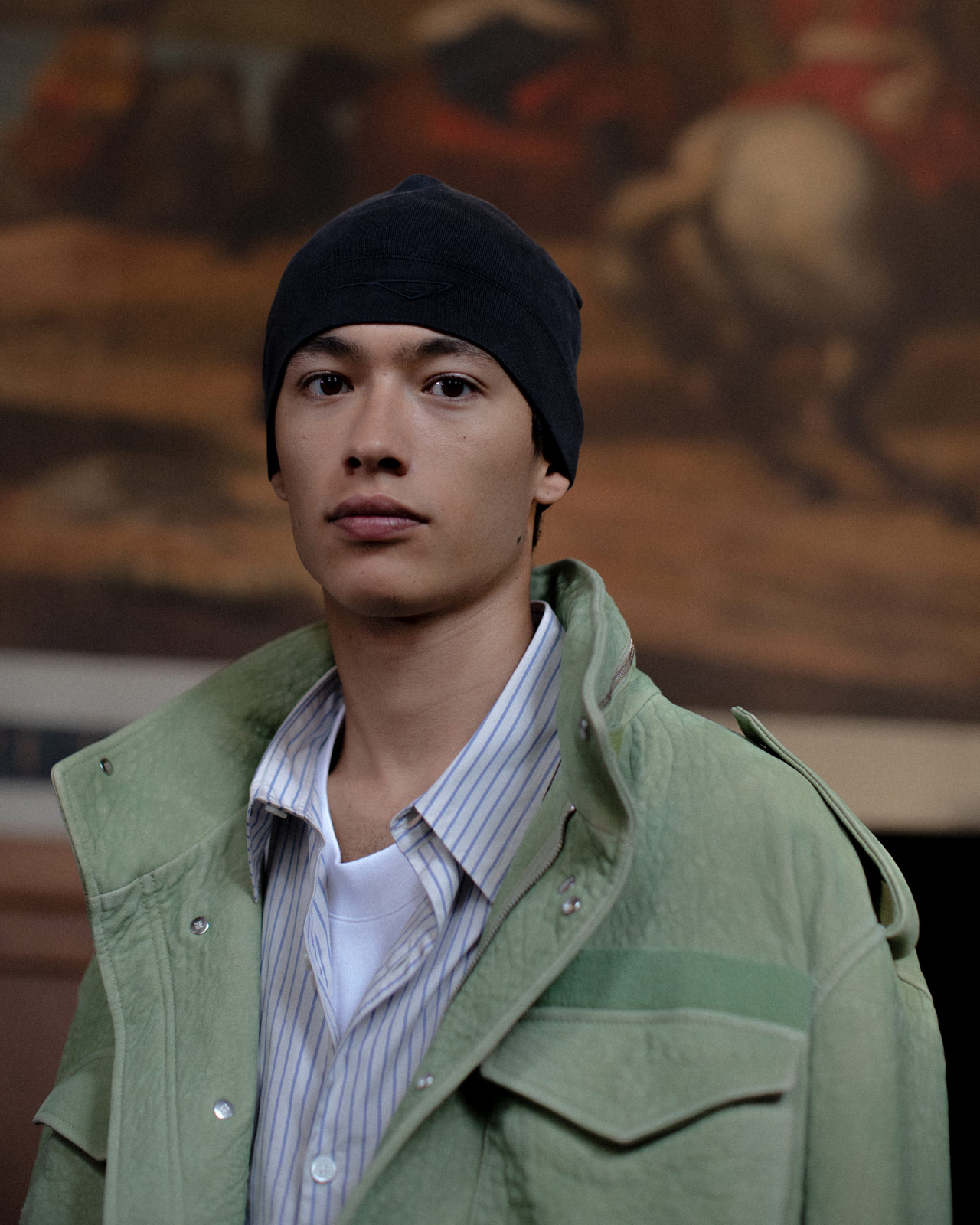 At the Hôtel des Invalides, Givenchy inverts and elevates the schoolboy uniform