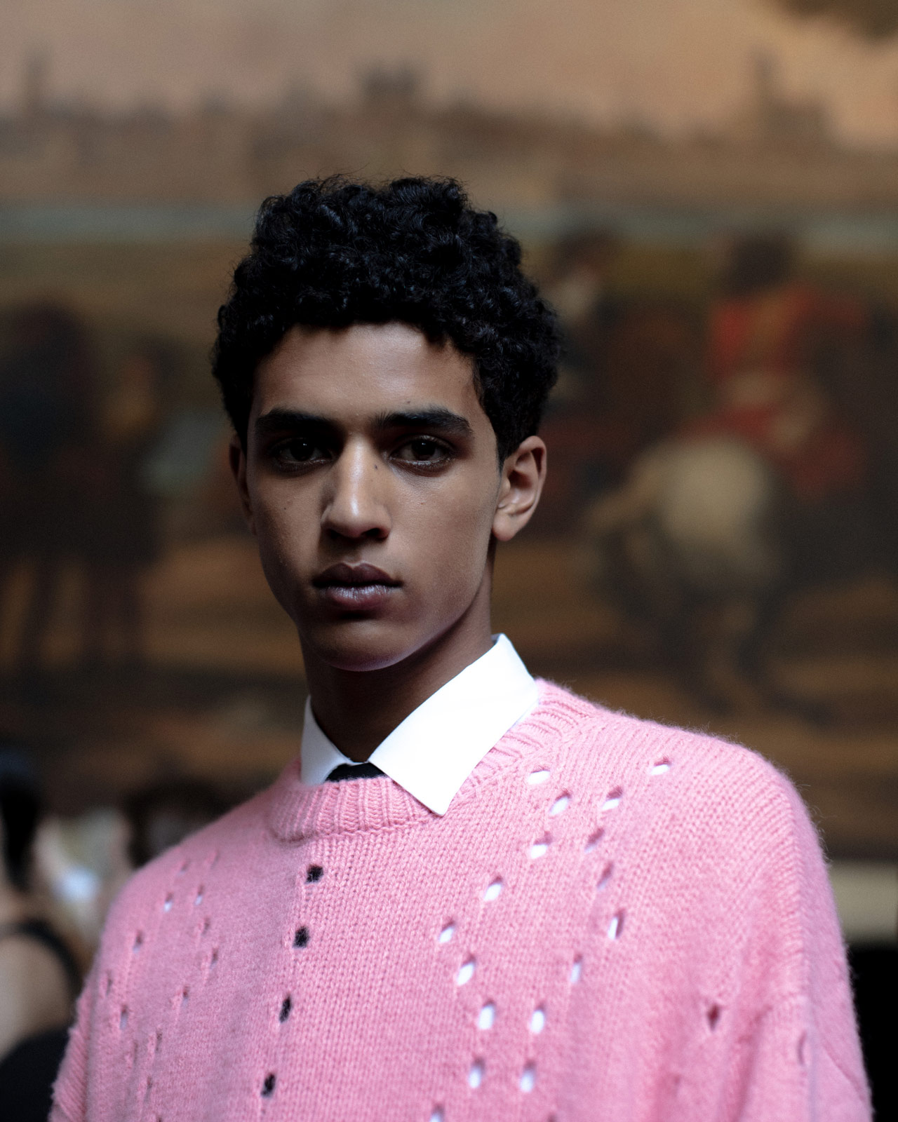 At the Hôtel des Invalides, Givenchy inverts and elevates the schoolboy uniform