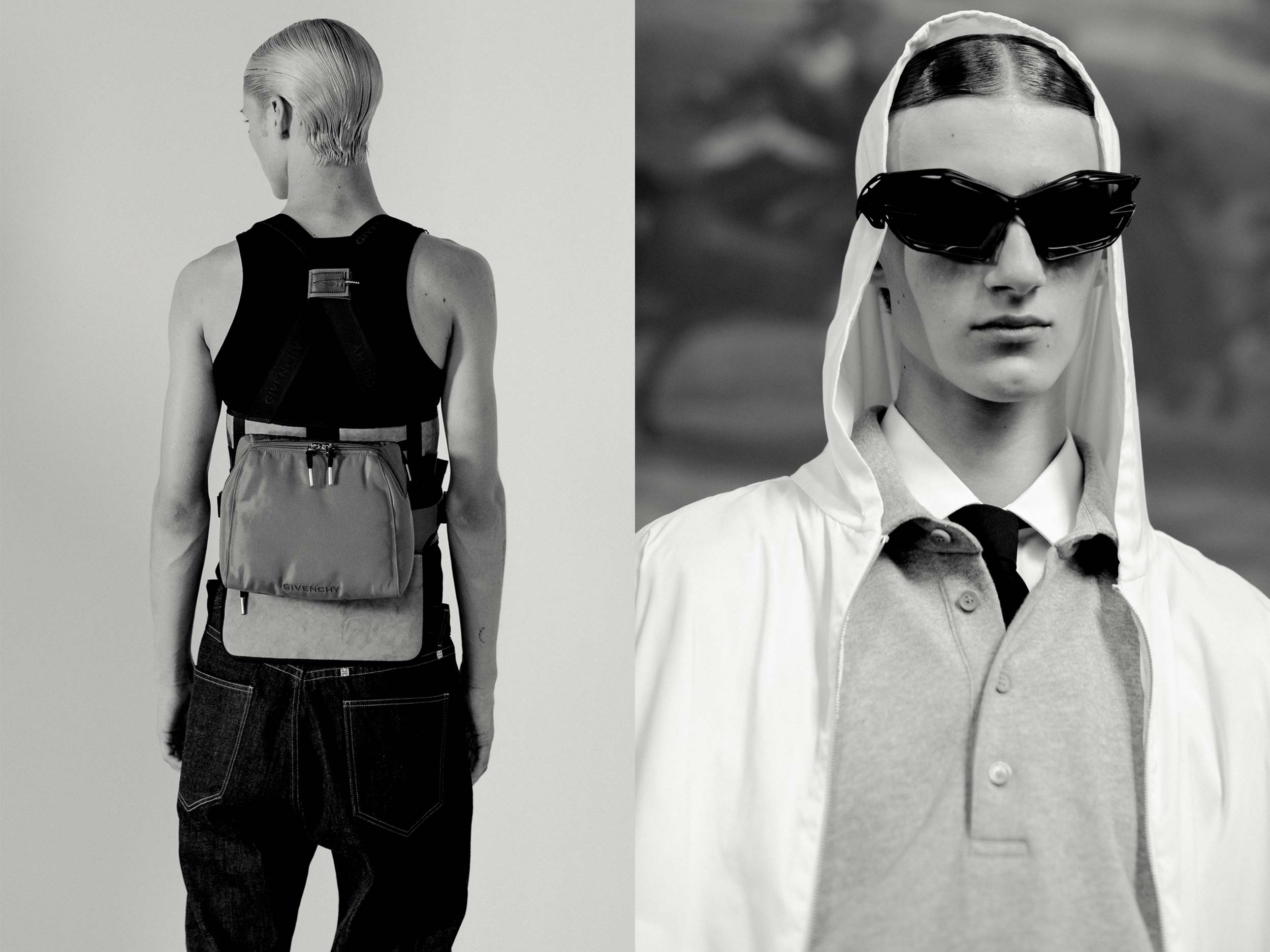 At the Hôtel des Invalides, Givenchy inverts and elevates the schoolboy uniform