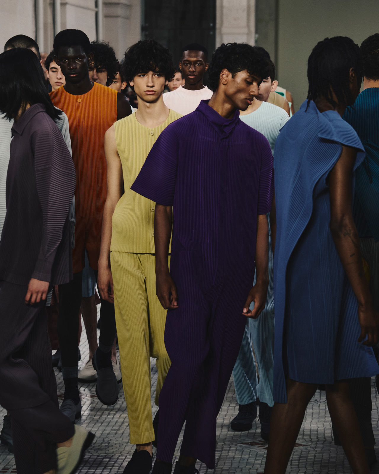 Under the umbrella of tradition, Issey Miyake innovates