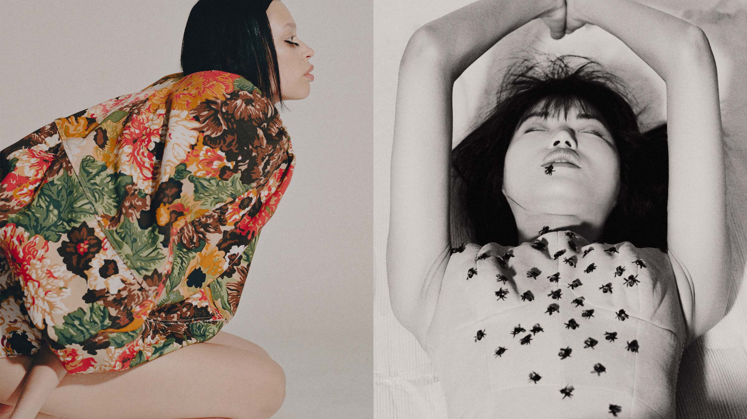 Photographer Anastasiia Duvallie and stylist Diana Choi tessellate the self