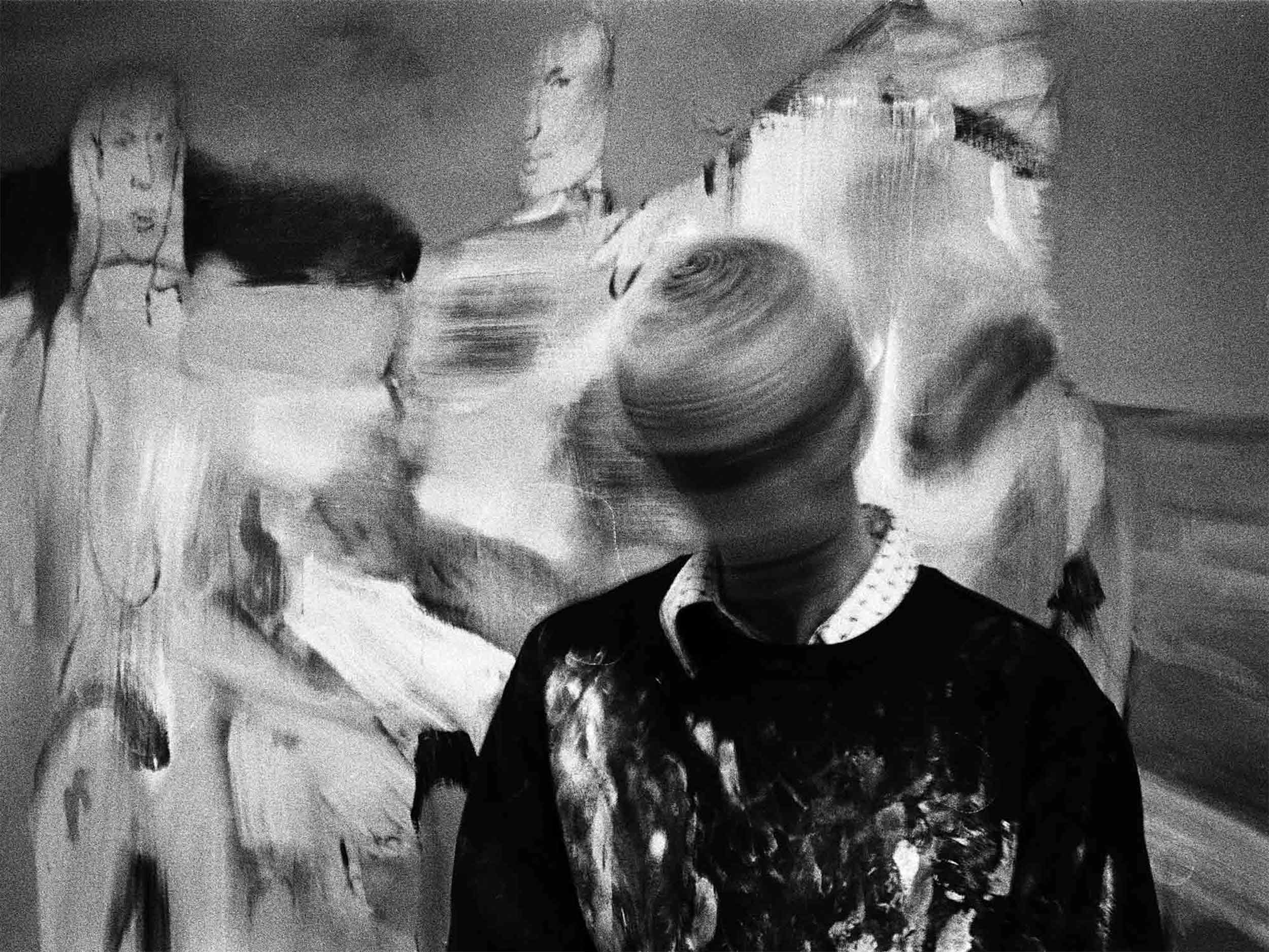 George Rouy’s riotous canvases grapple with the carnal