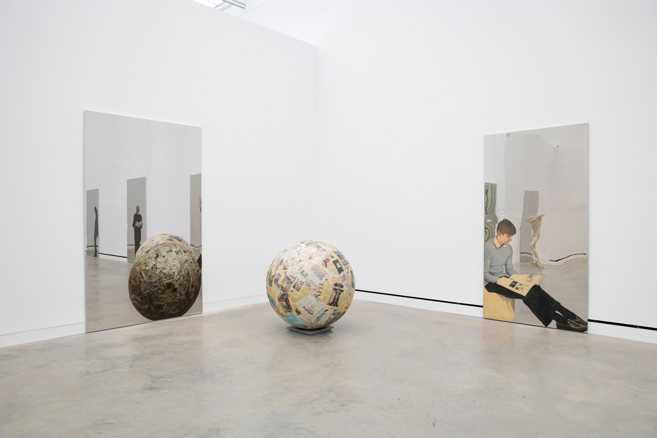 Beyond the looking glass, in the Robert Olnick Pavilion