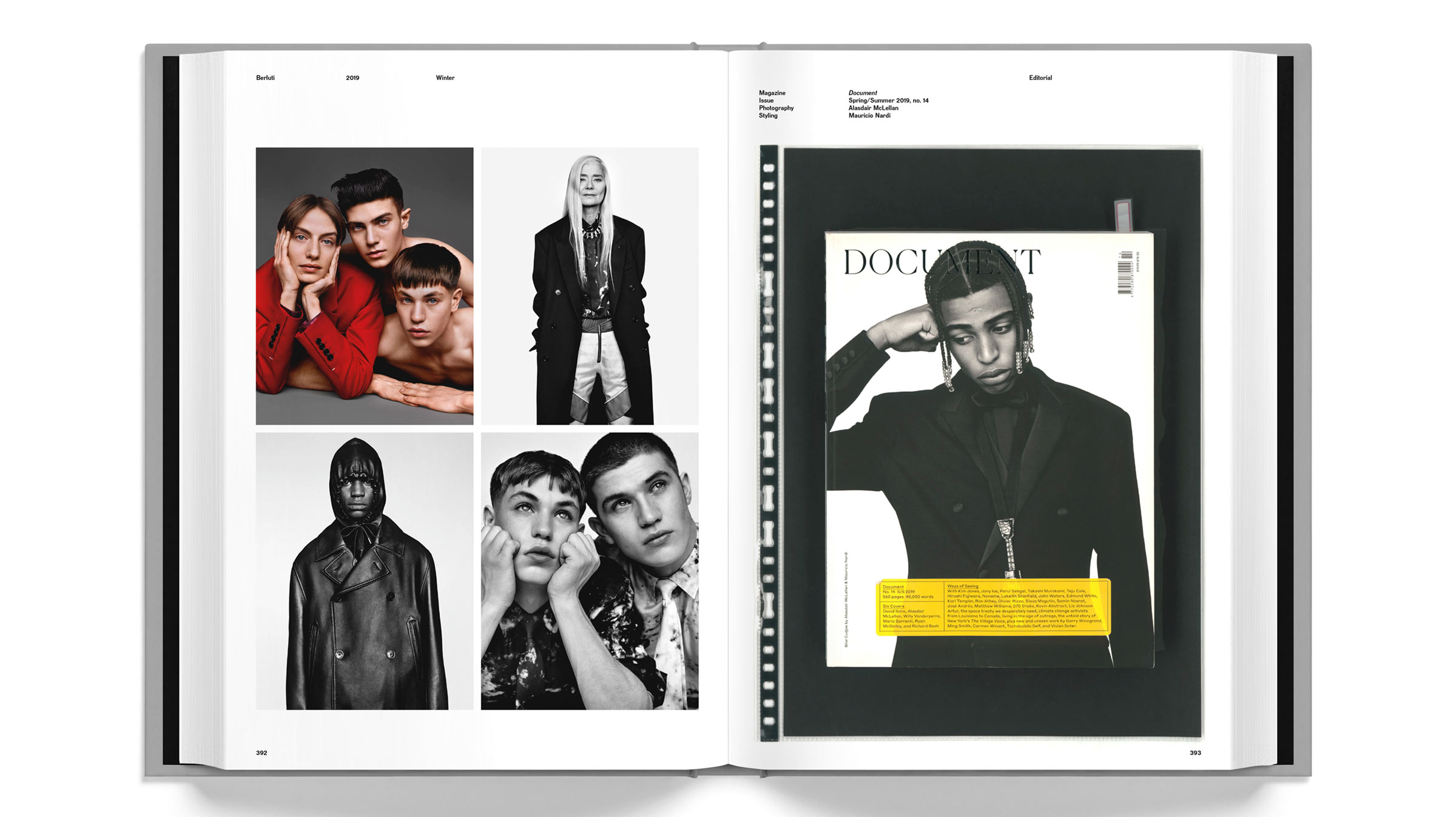 Telling Kris Van Assche's ongoing story